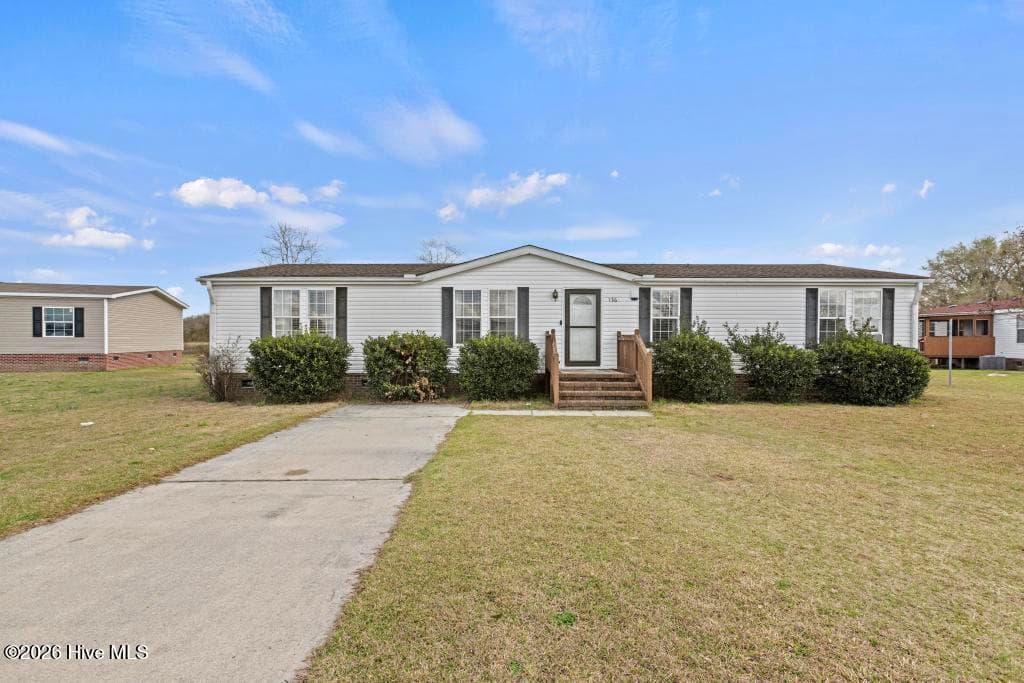Front of 126 Rainmaker Drive, Jacksonville, NC 28540