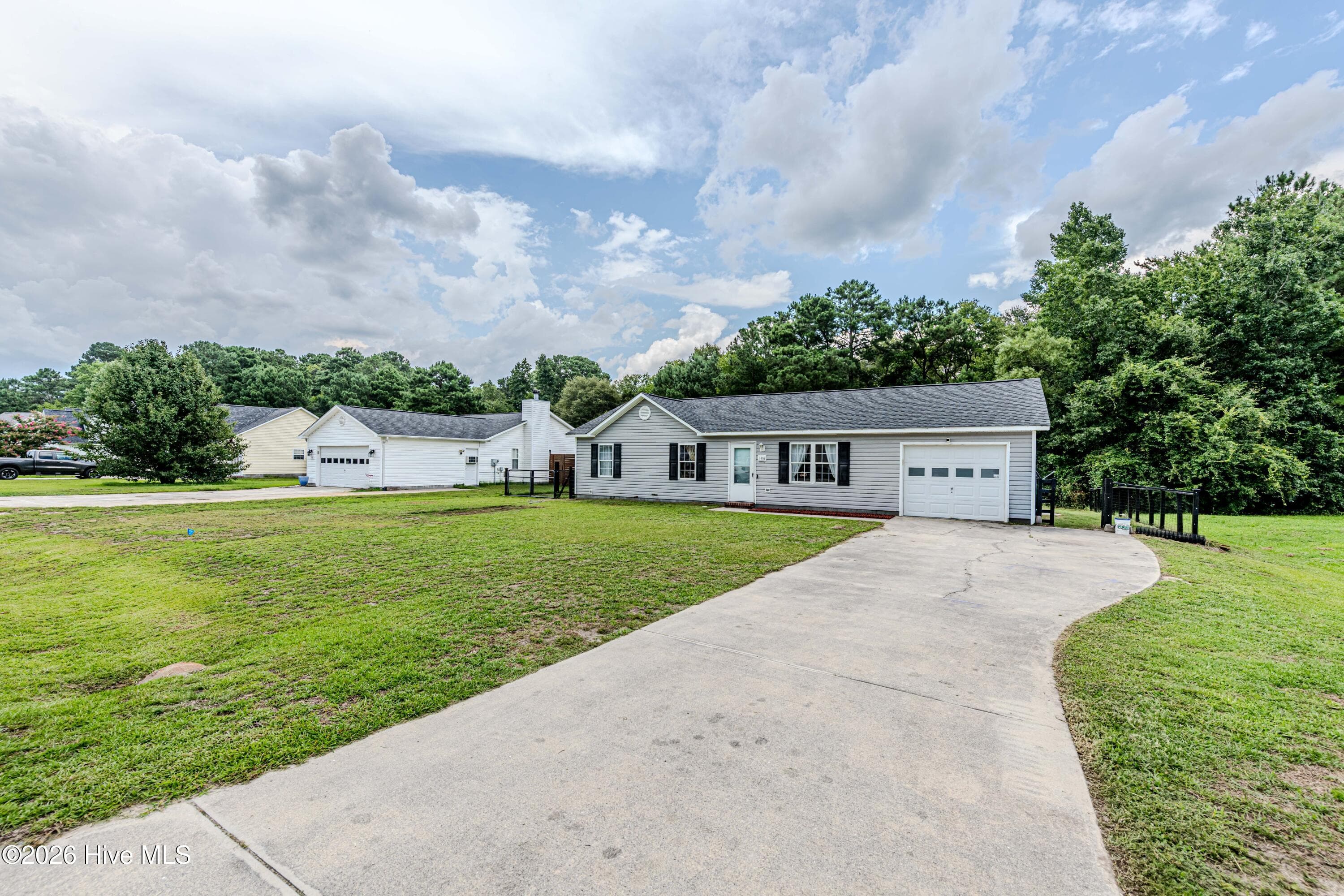 Front of 106 Linden Road, Richlands, NC 28574