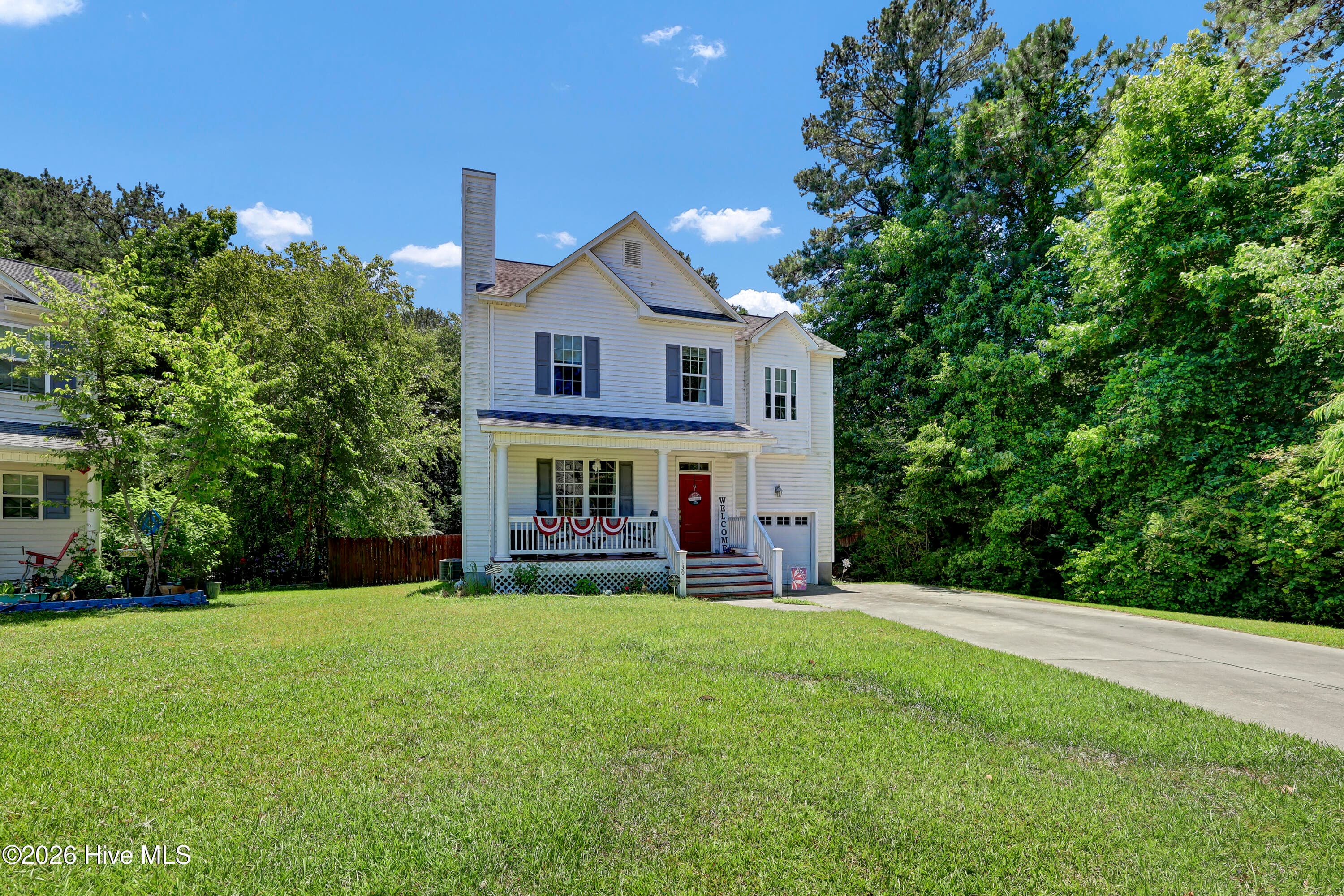 Front of 130 Tanbark Drive, Jacksonville, NC 28546