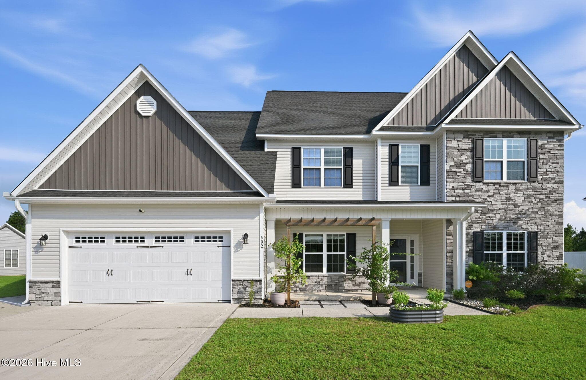 Exterior of 602 Sherman Lane, Jacksonville, NC 28546