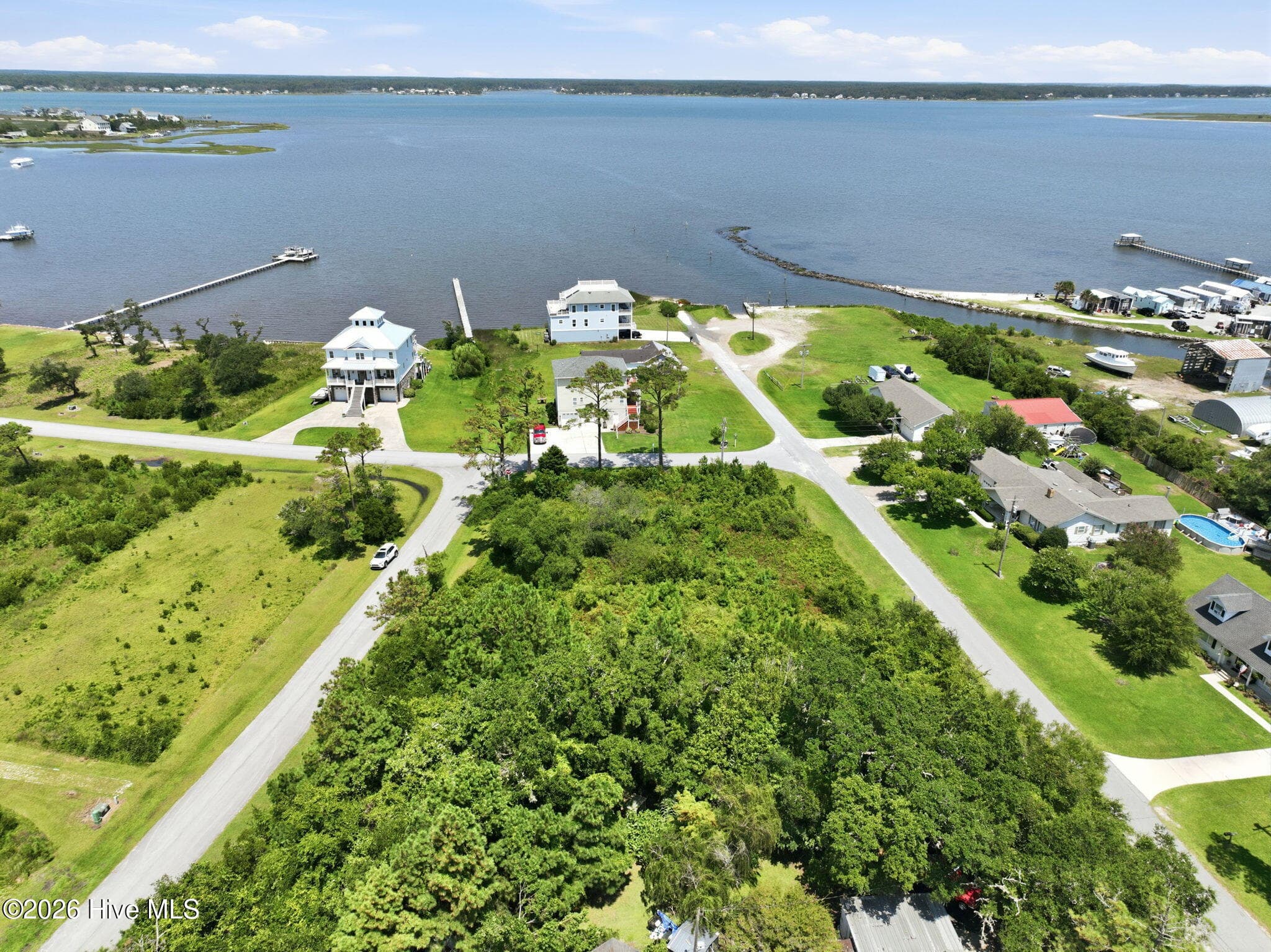 Front of 162 Westbay Circle, Harkers Island, NC 28531