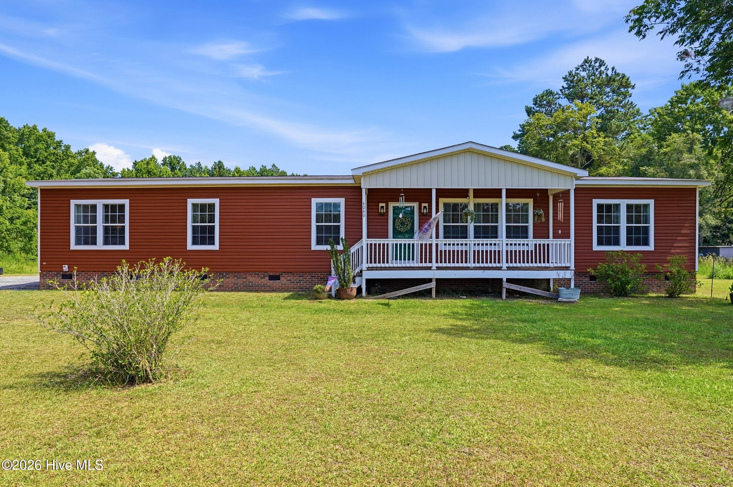 Exterior of 4040 Willard Road, Willard, NC 28478