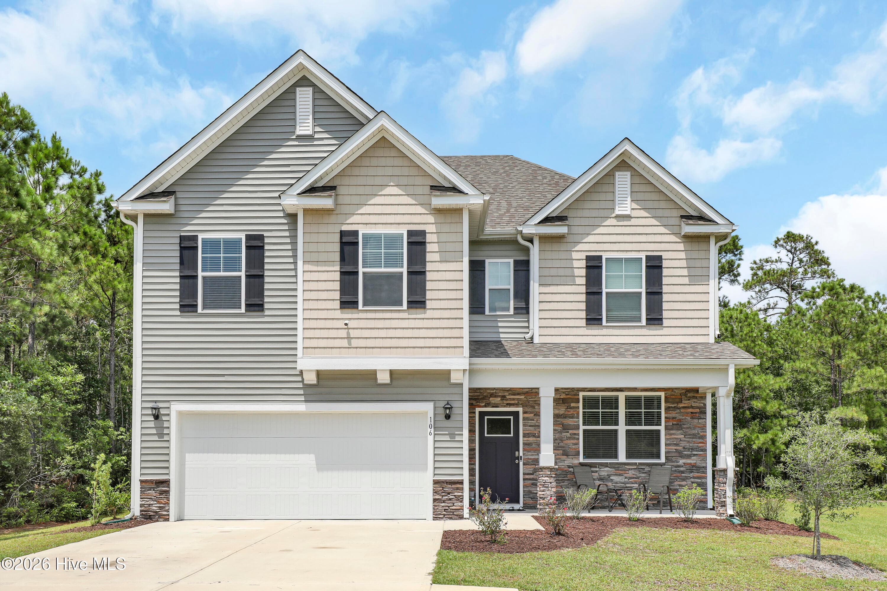 Front of 106 Wax Myrtle Way Lot 11, Sneads Ferry, NC 28460