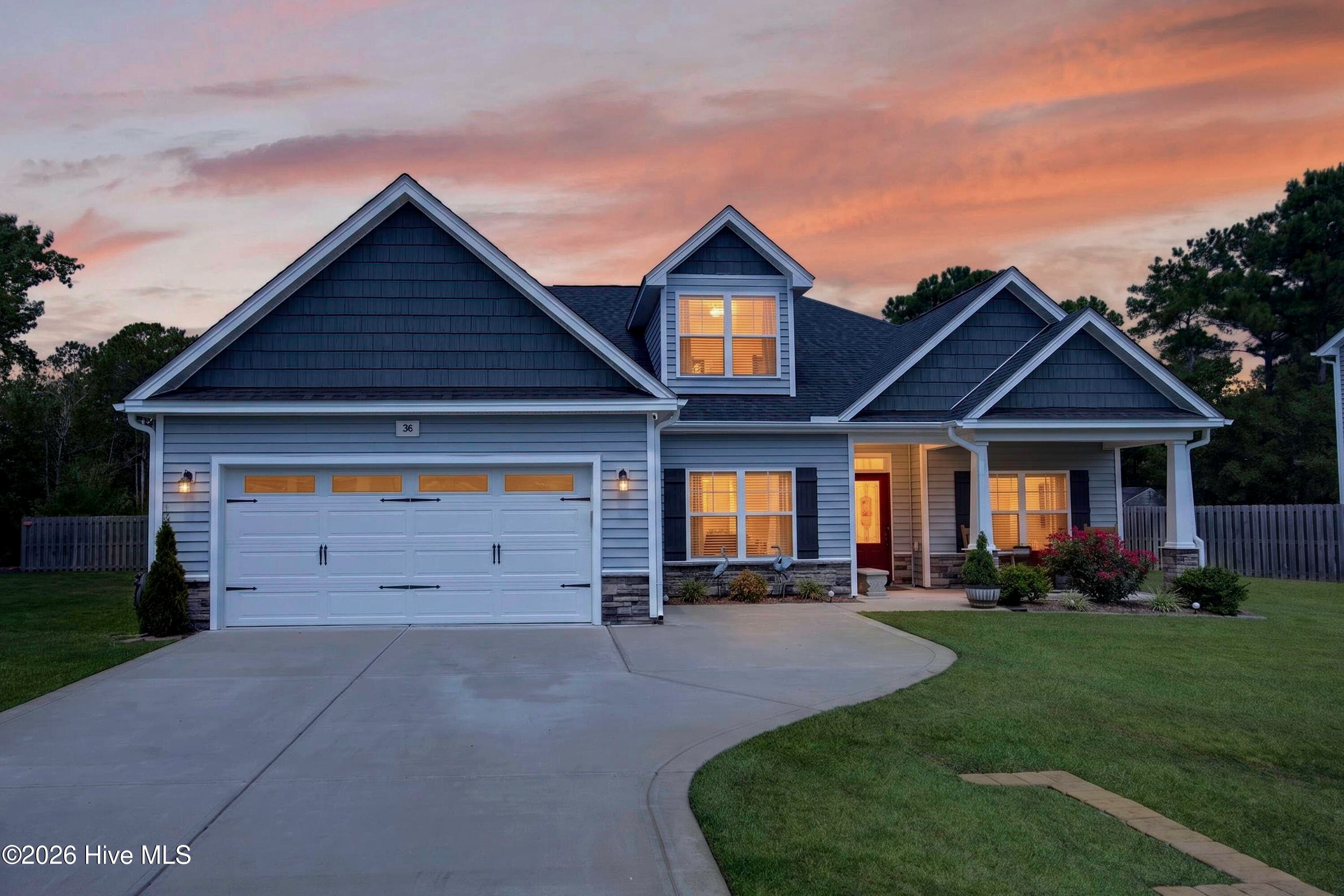 Exterior of 316 Red Cedar Drive, Sneads Ferry, NC 28460