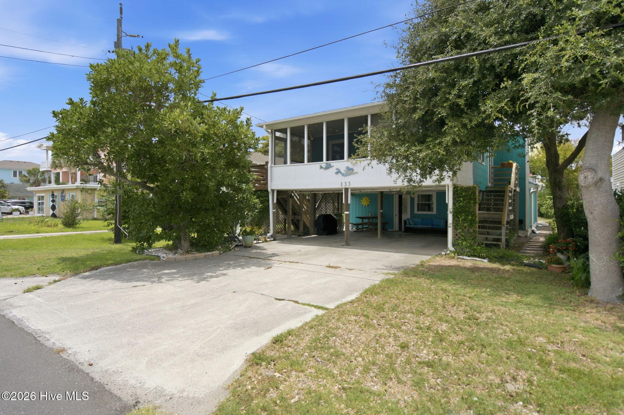 Front of 133 N Fourth Avenue, Kure Beach, NC 28449