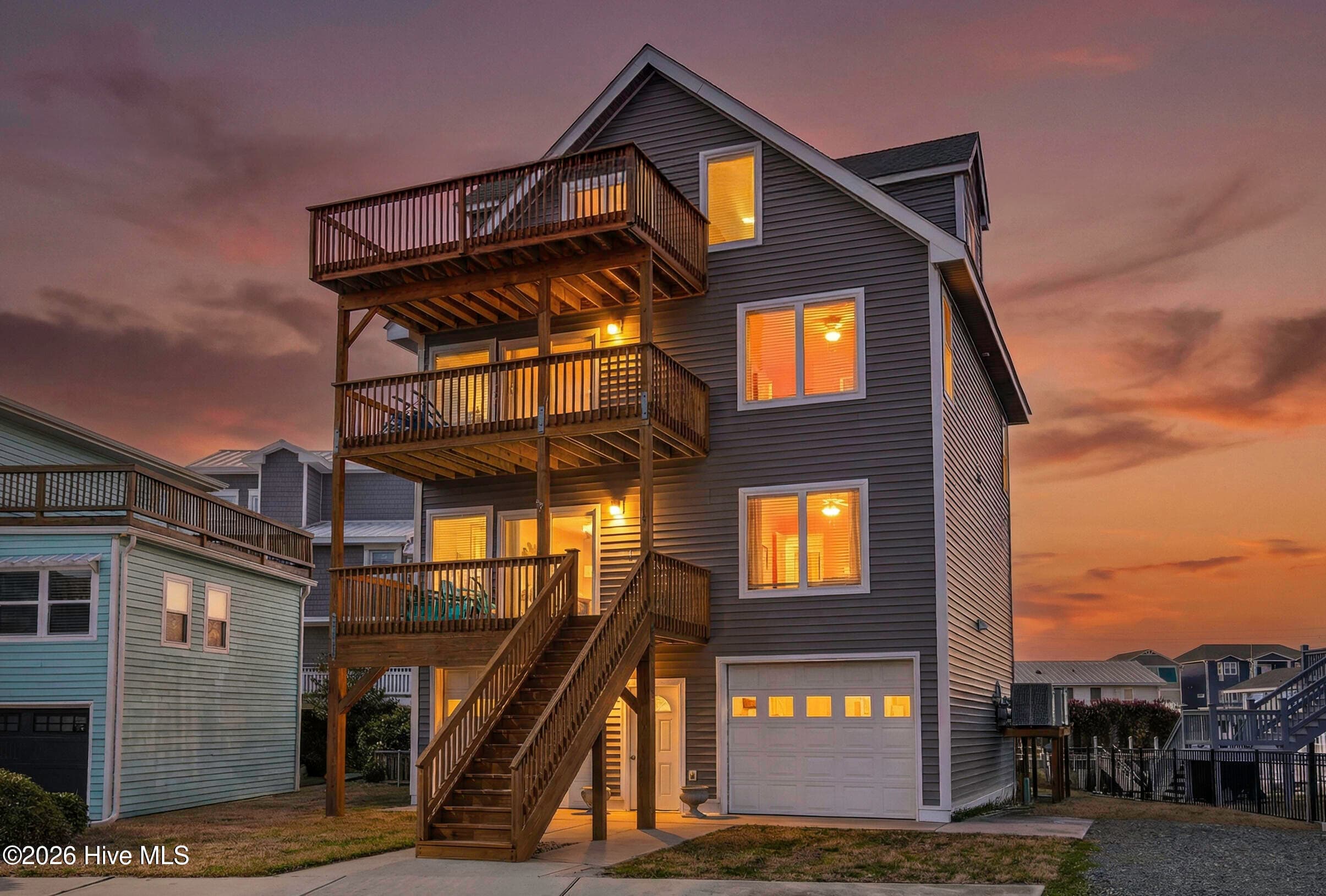 Front of 103 Mcleod Avenue, Topsail Beach, NC 28445
