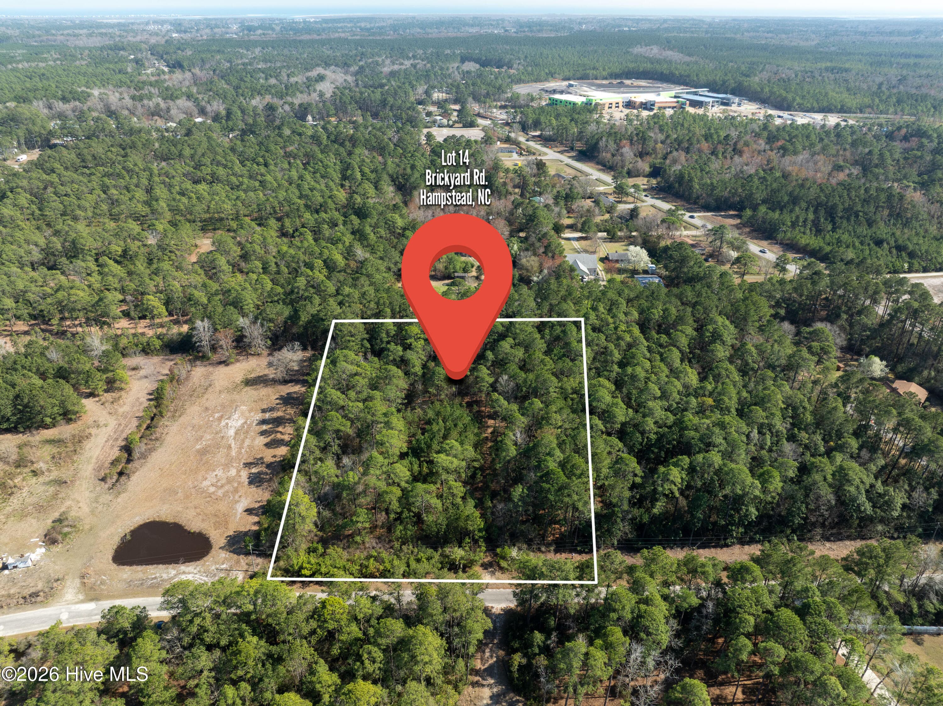 Front of Lot 14 14 Brickyard Road, Hampstead, NC 28443