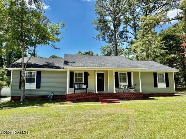 Front of 2501 Steeple Chase Drive, Trent Woods, NC 28562