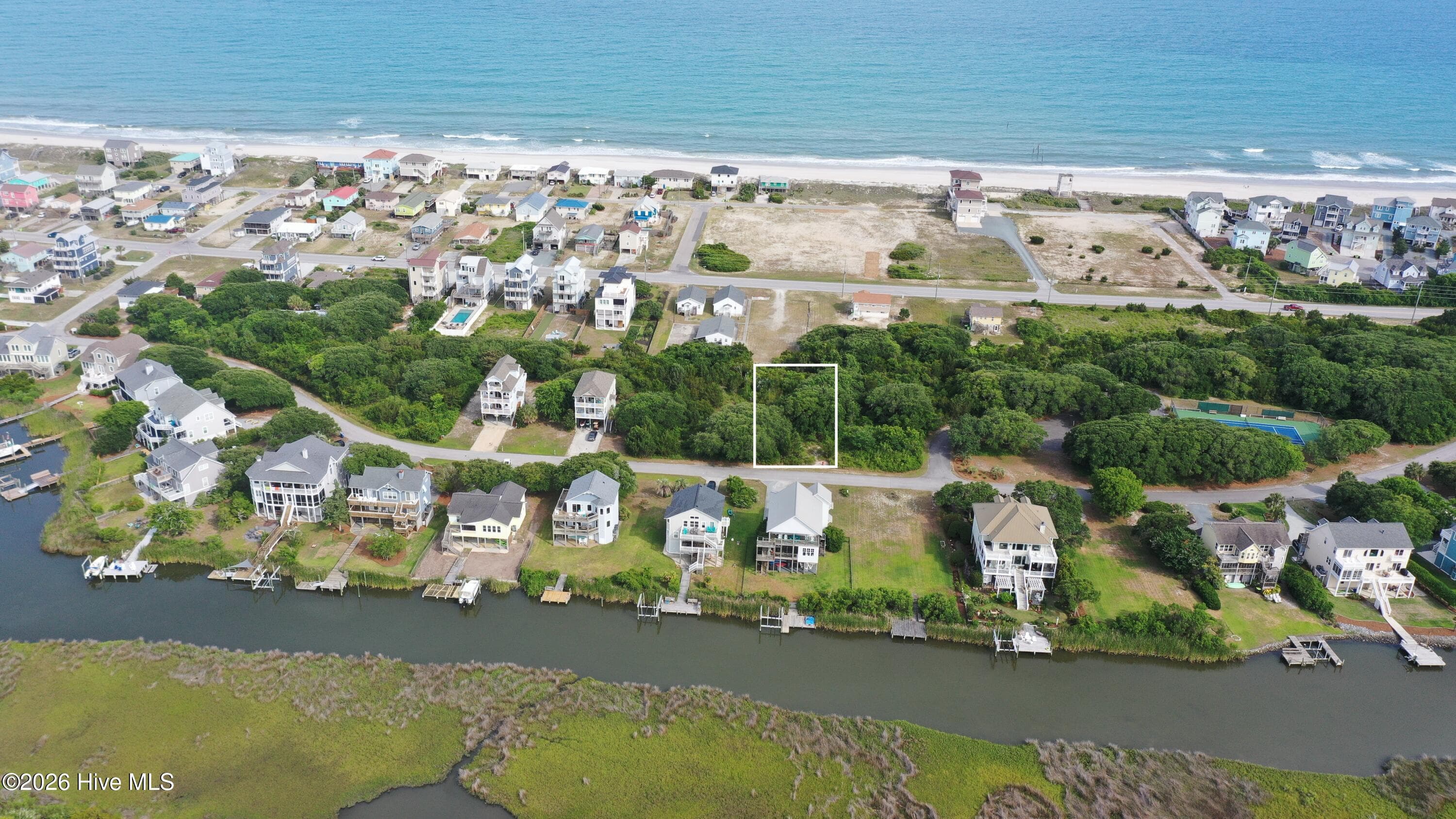Front of 116 50 Old Village Lane, North Topsail Beach, NC 28460