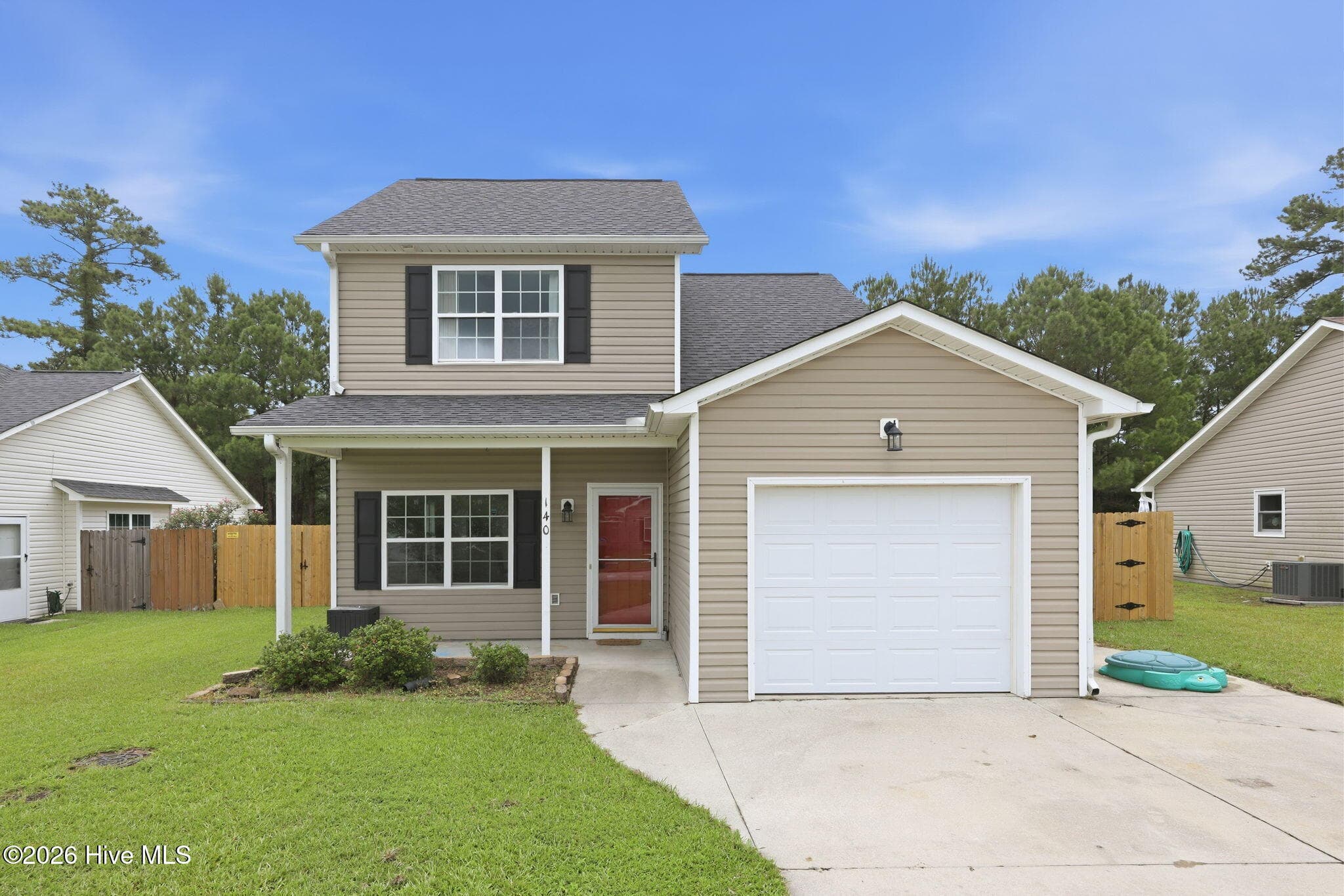 Front of 140 Crooked Run Drive, New Bern, NC 28560