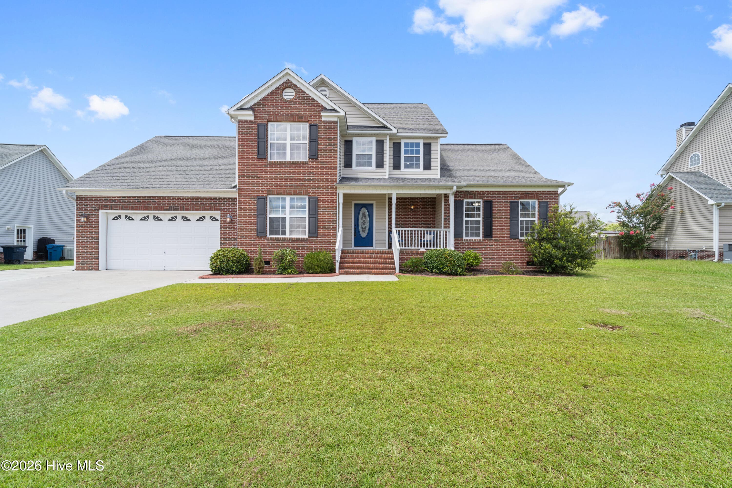 Exterior of 115 Glenburney Drive, Jacksonville, NC 28540