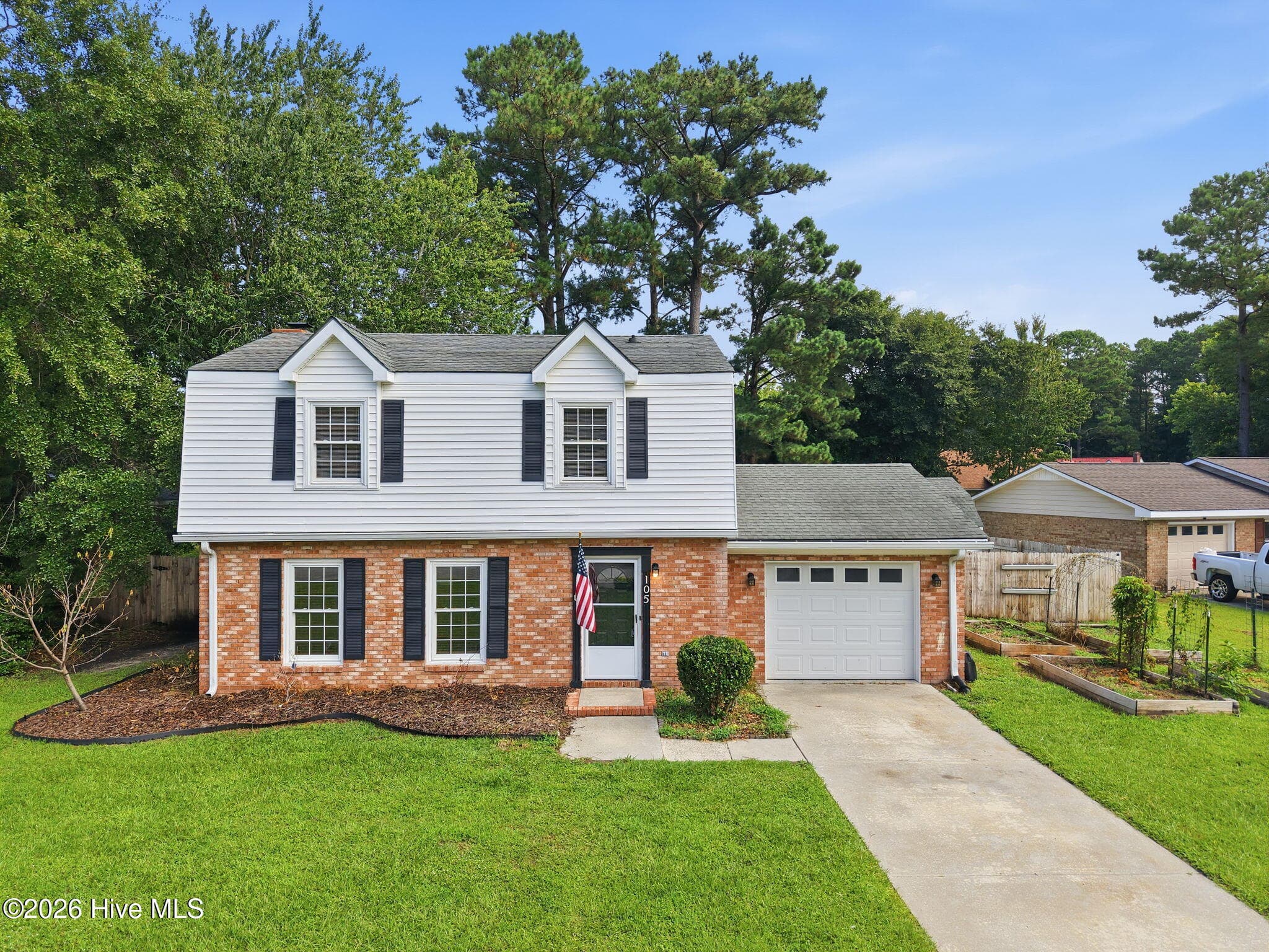 Exterior of 105 Hillside Court, Jacksonville, NC 28546