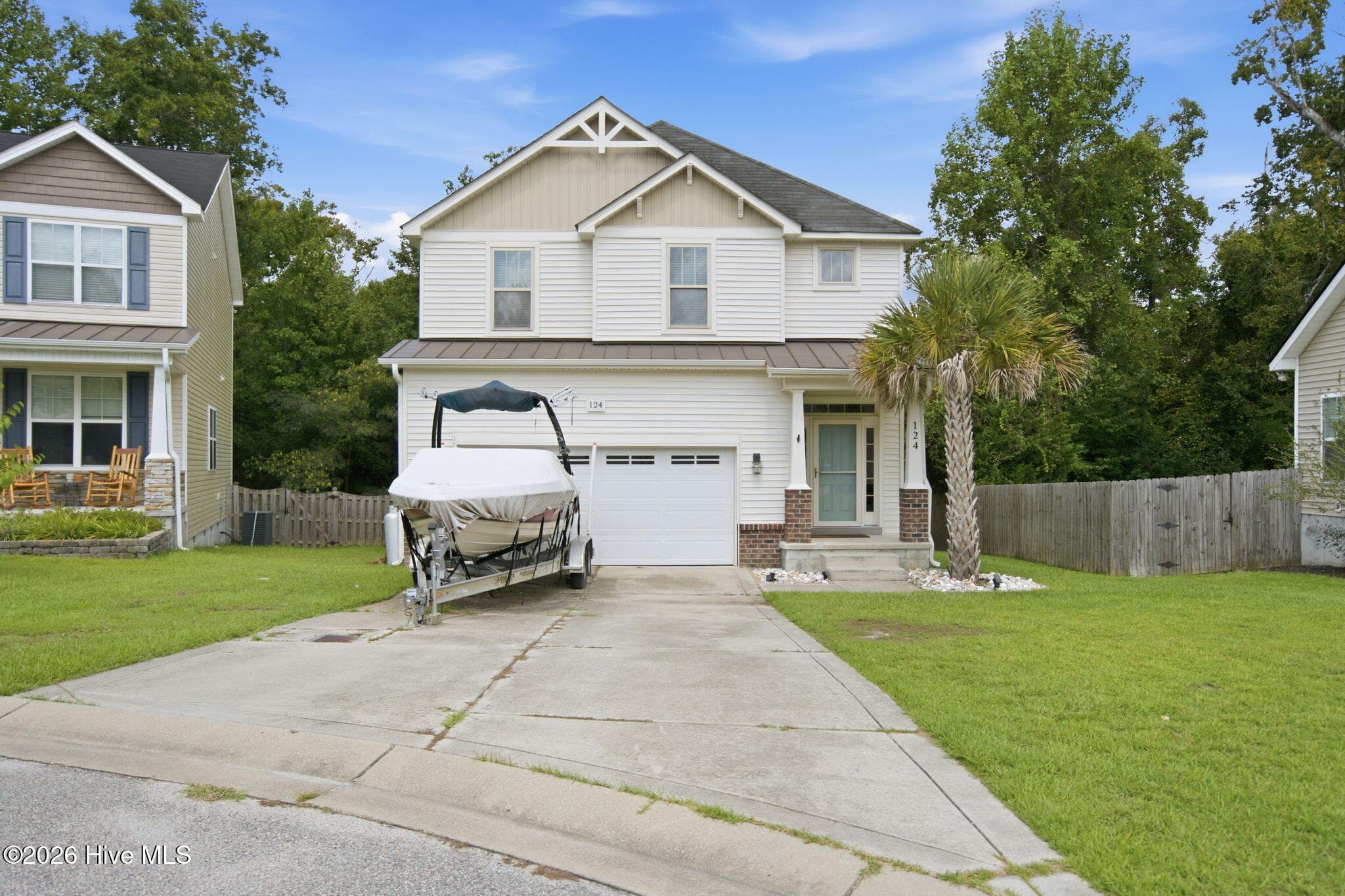 Front of 124 Katrina Street, Sneads Ferry, NC 28460