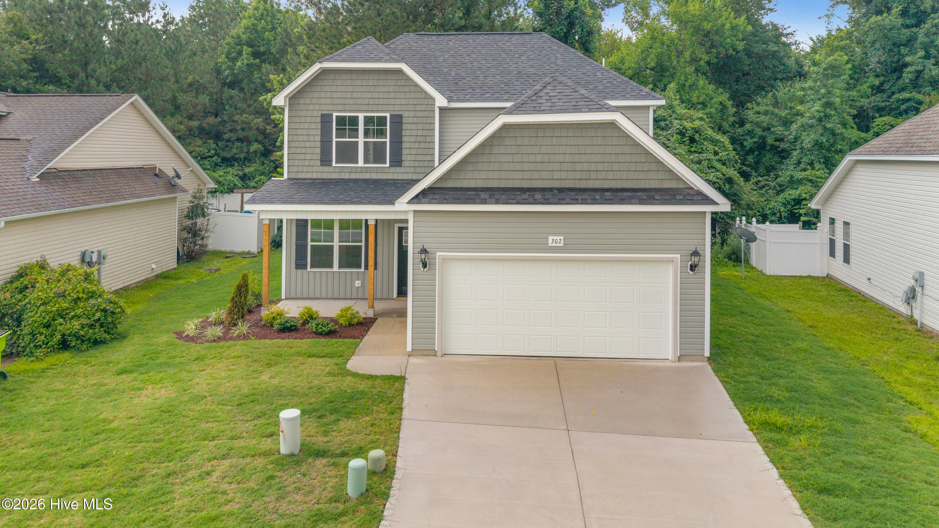 Front of 302 Hawks Bluff Drive, New Bern, NC 28560