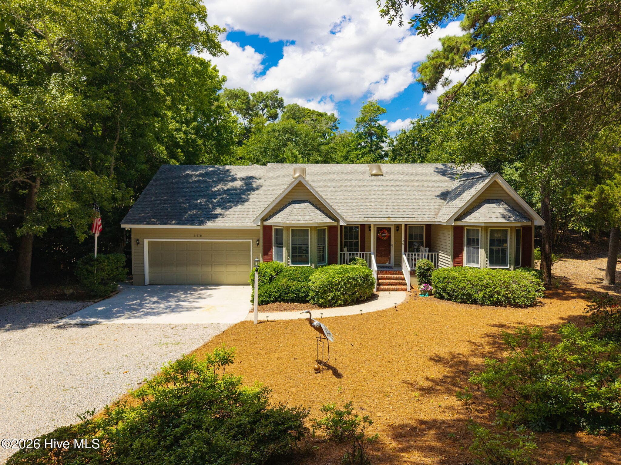 Front of 126 Loblolly Drive, Pine Knoll Shores, NC 28512