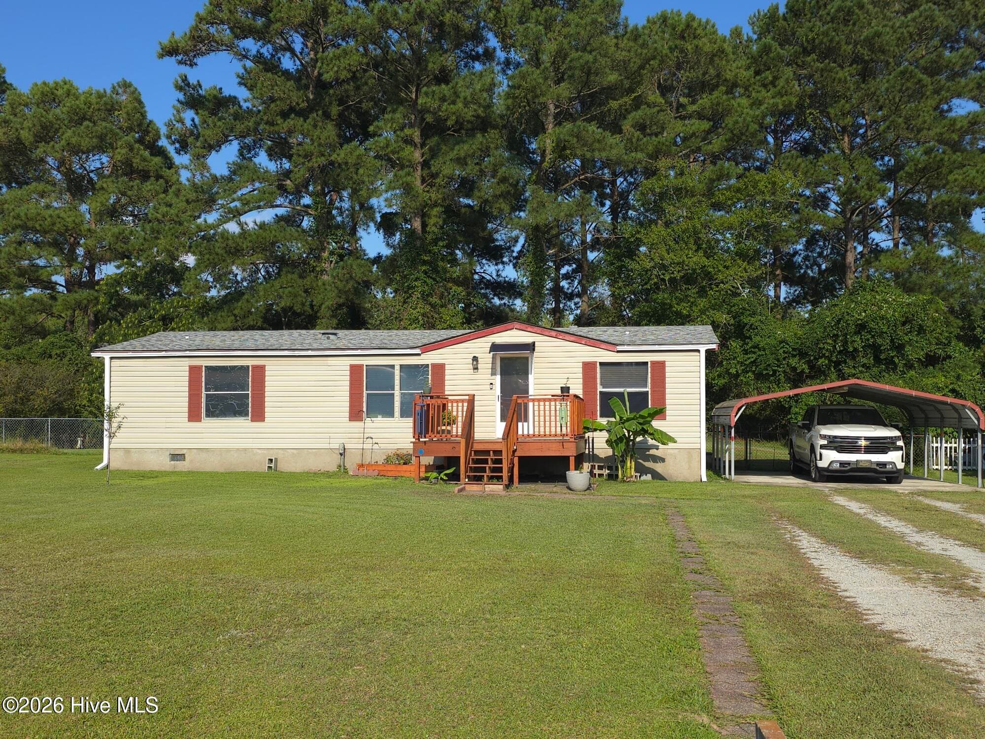 Front of 145 Gray Road, Newport, NC 28570