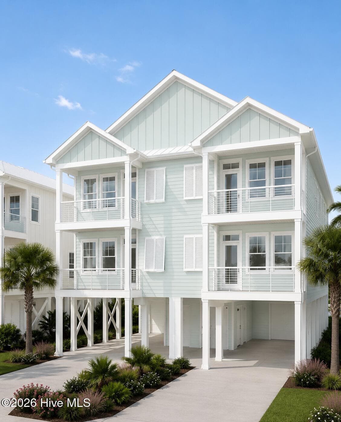 Front of 210 Greenville Avenue Unit 1, Carolina Beach, NC 28428