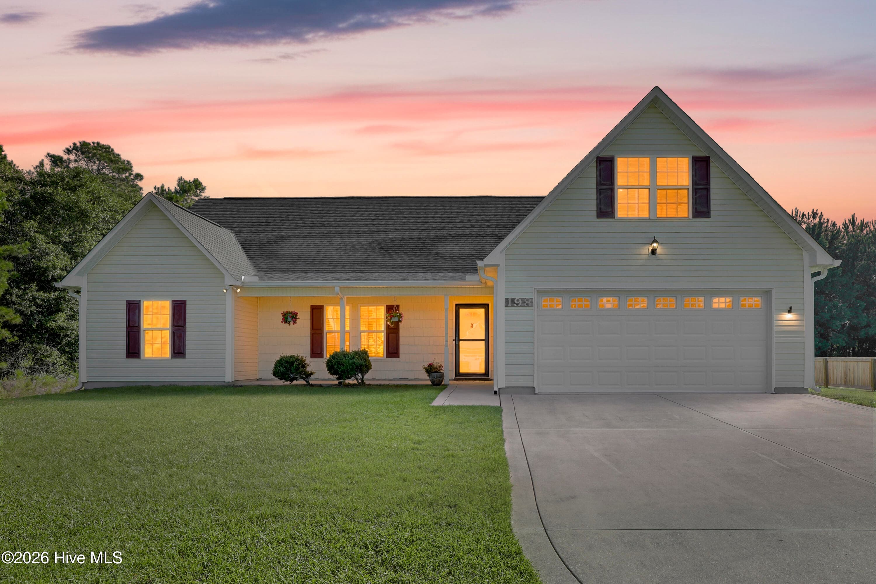 Front of 198 Windfield Lane, Holly Ridge, NC 28445