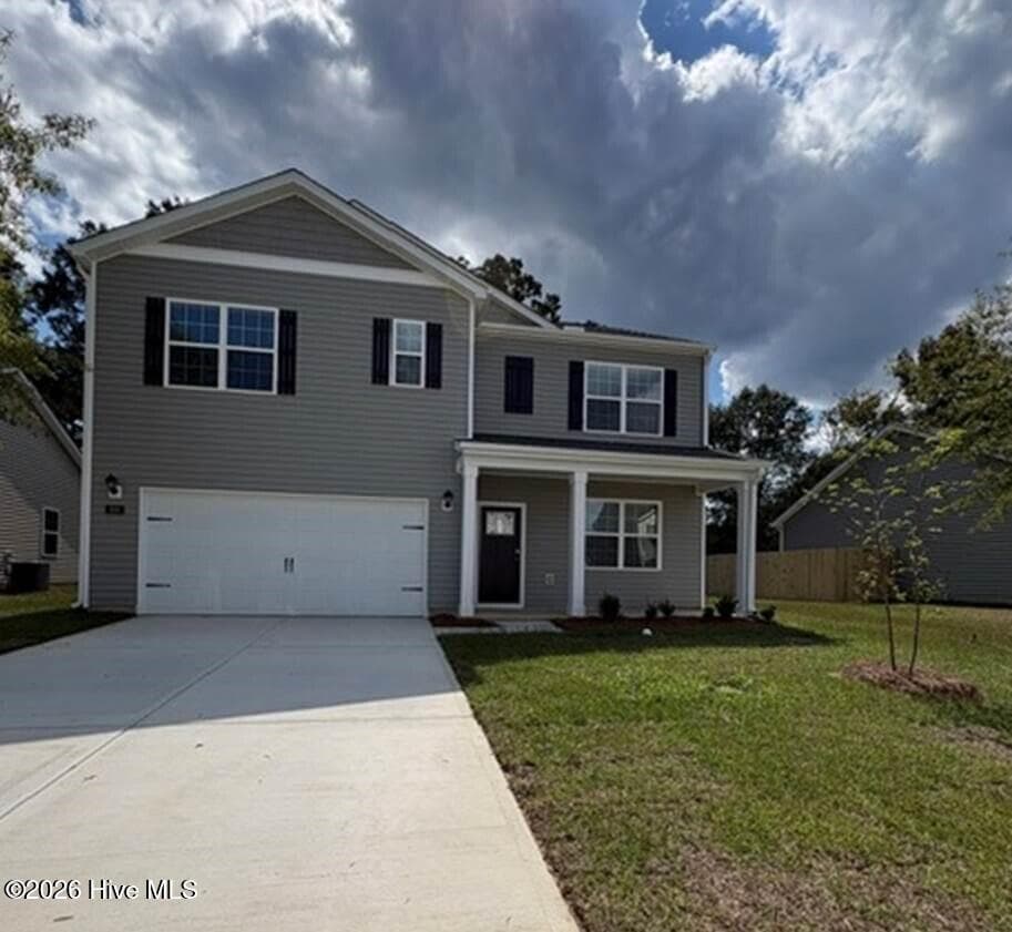 Front of 268 Lake Tyler Drive, New Bern, NC 28560