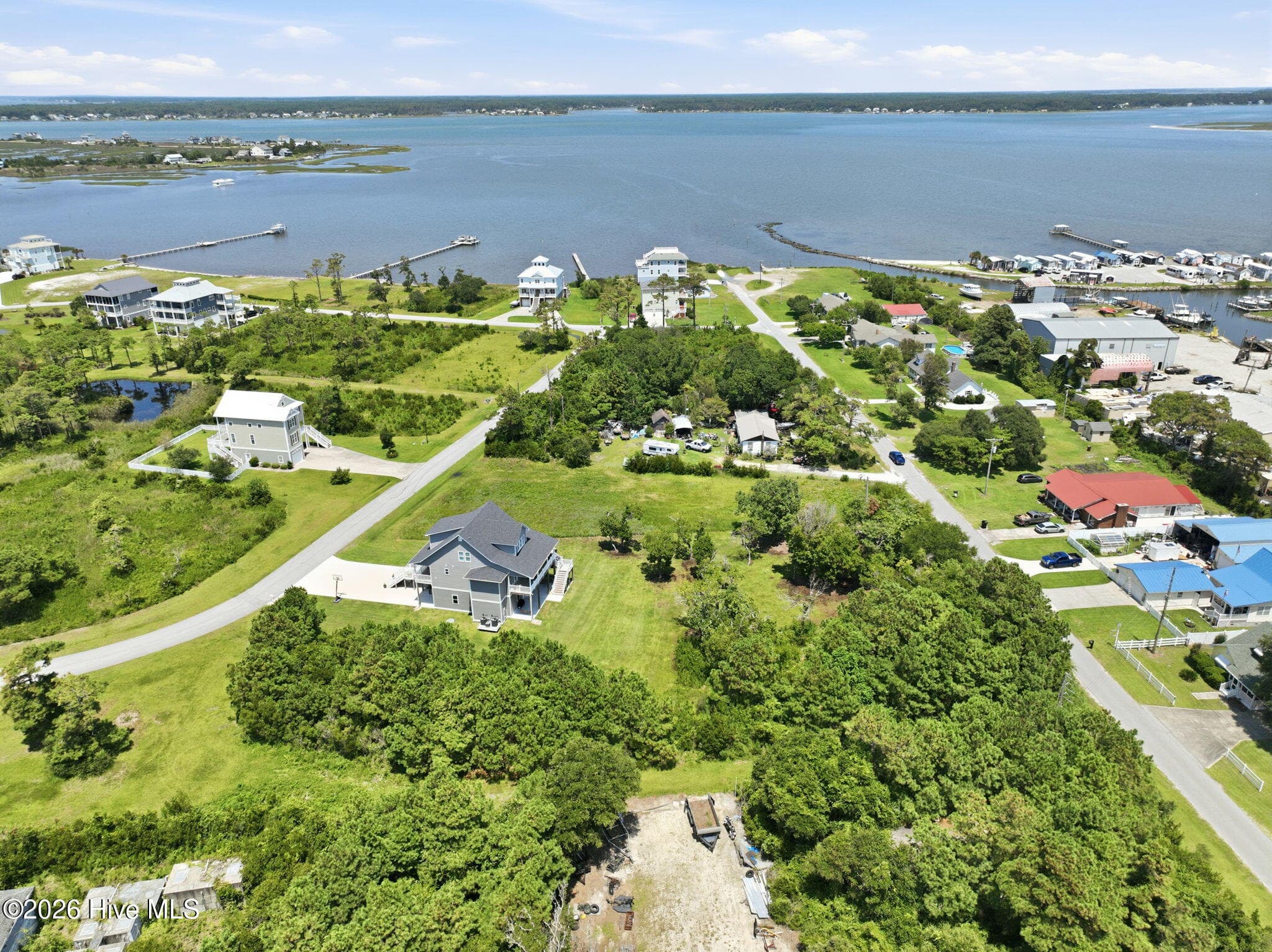 Front of 154 Westbay Circle, Harkers Island, NC 28531