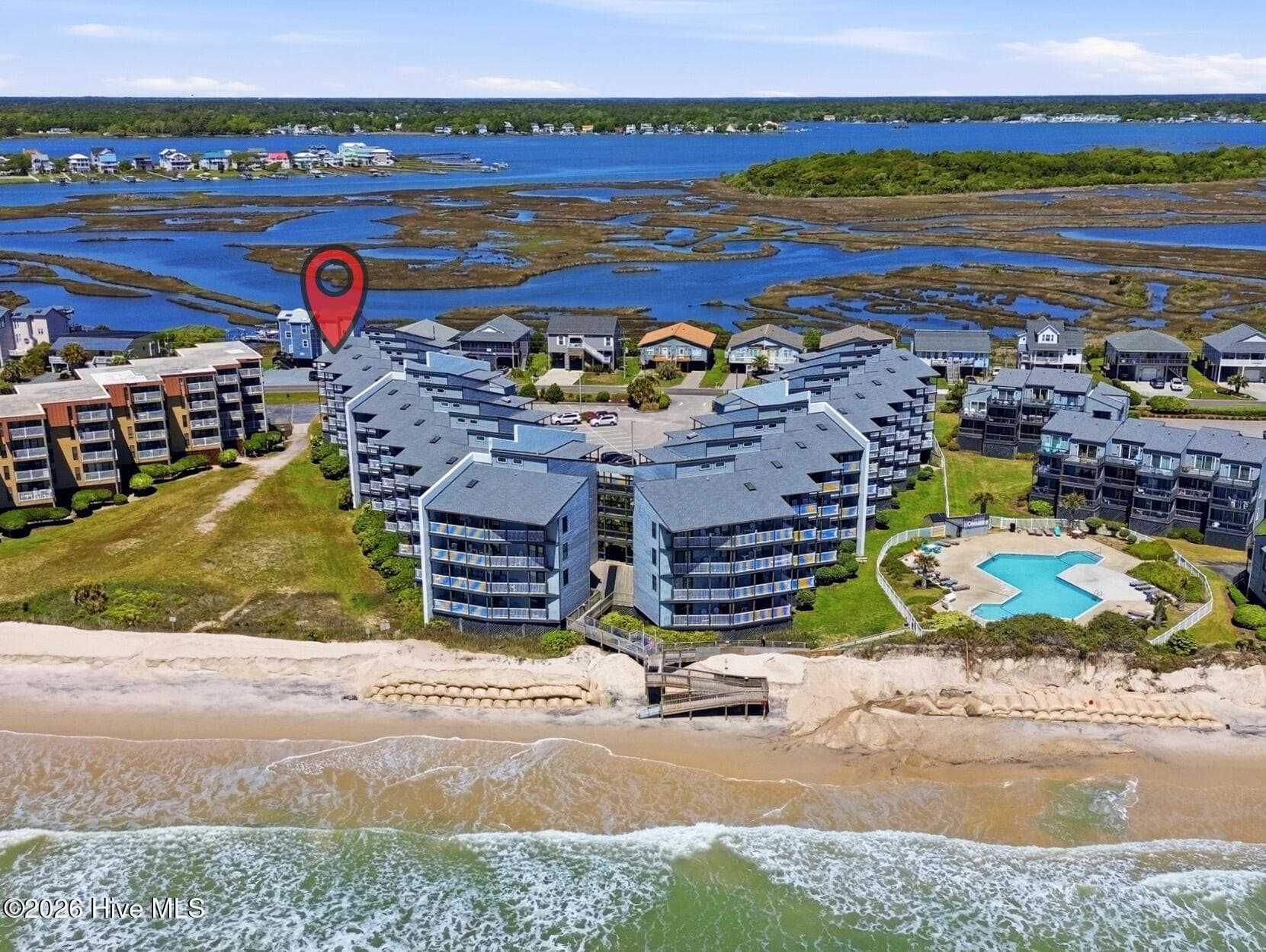 Exterior of 1896 New River Inlet Road 1101, North Topsail Beach, NC 28460