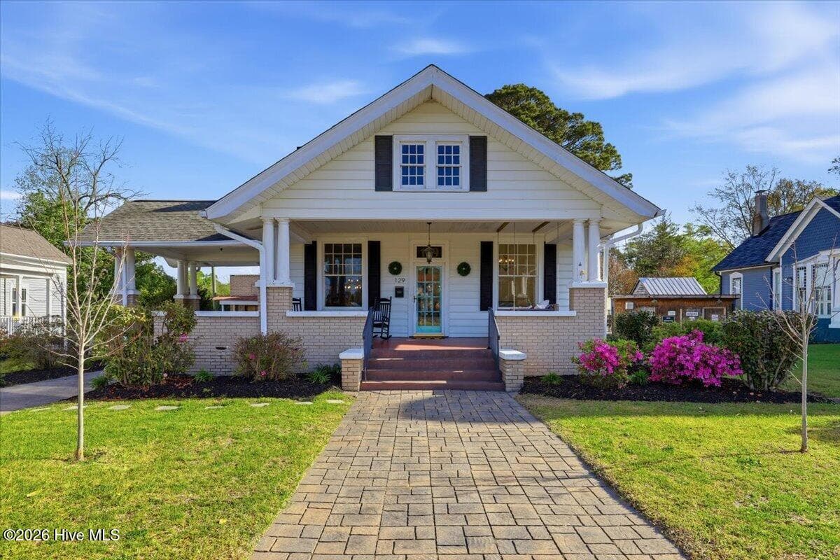 Front of 129 E Railroad Street, La Grange, NC 28551