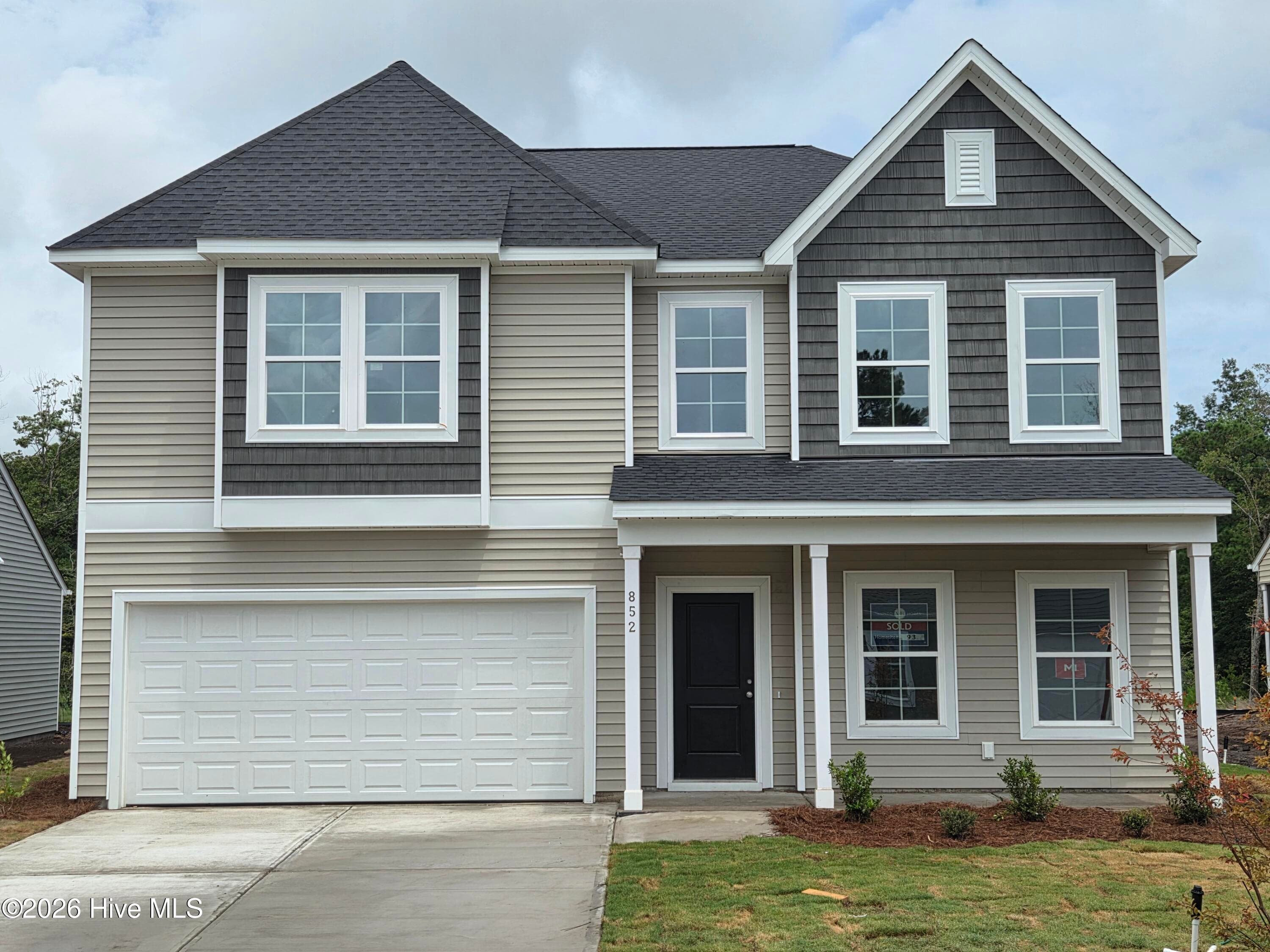 Exterior of 852 Schoolfield Drive, Sneads Ferry, NC 28460