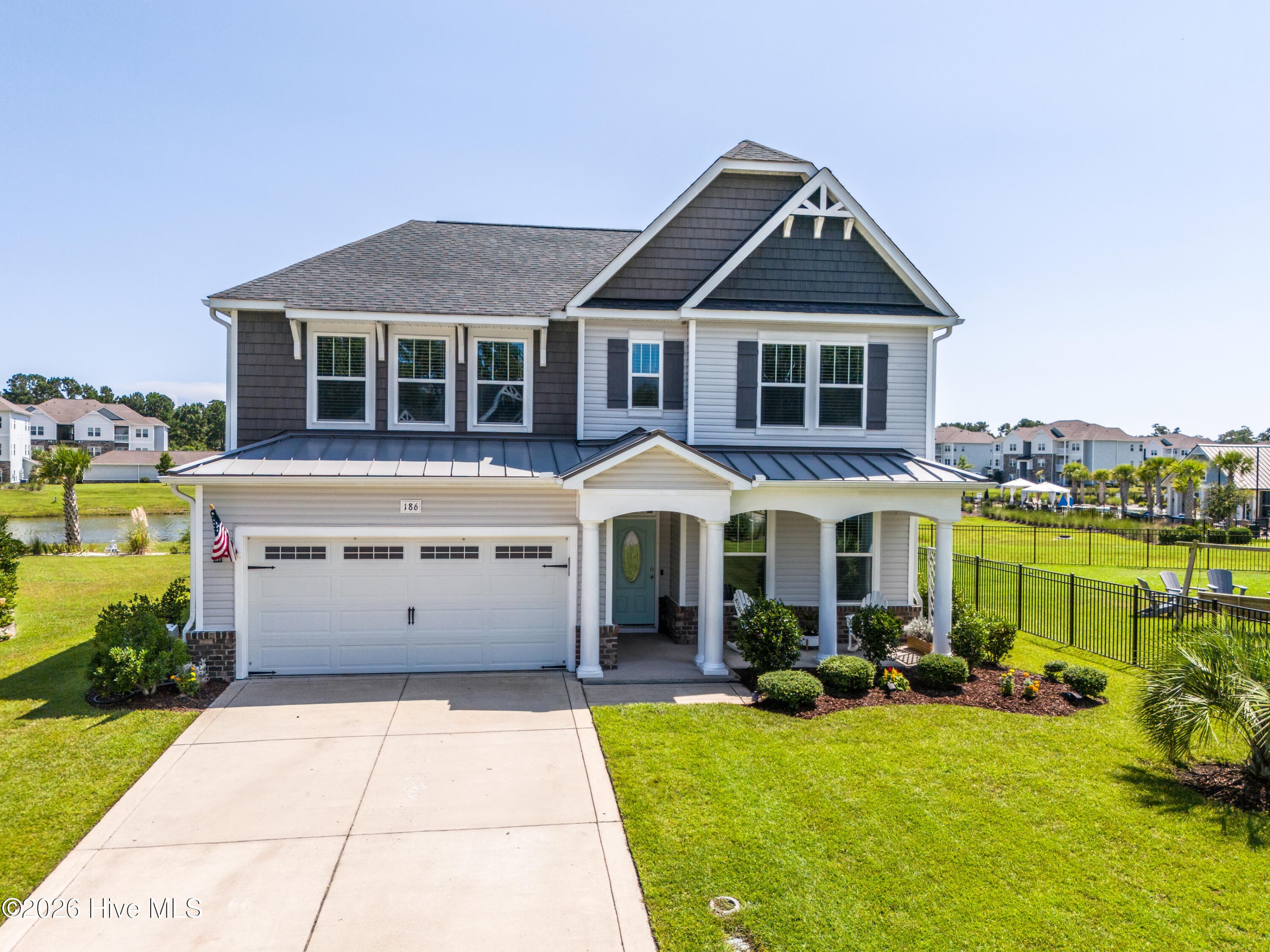 Exterior of 186 Violetear Ridge, Hampstead, NC 28443