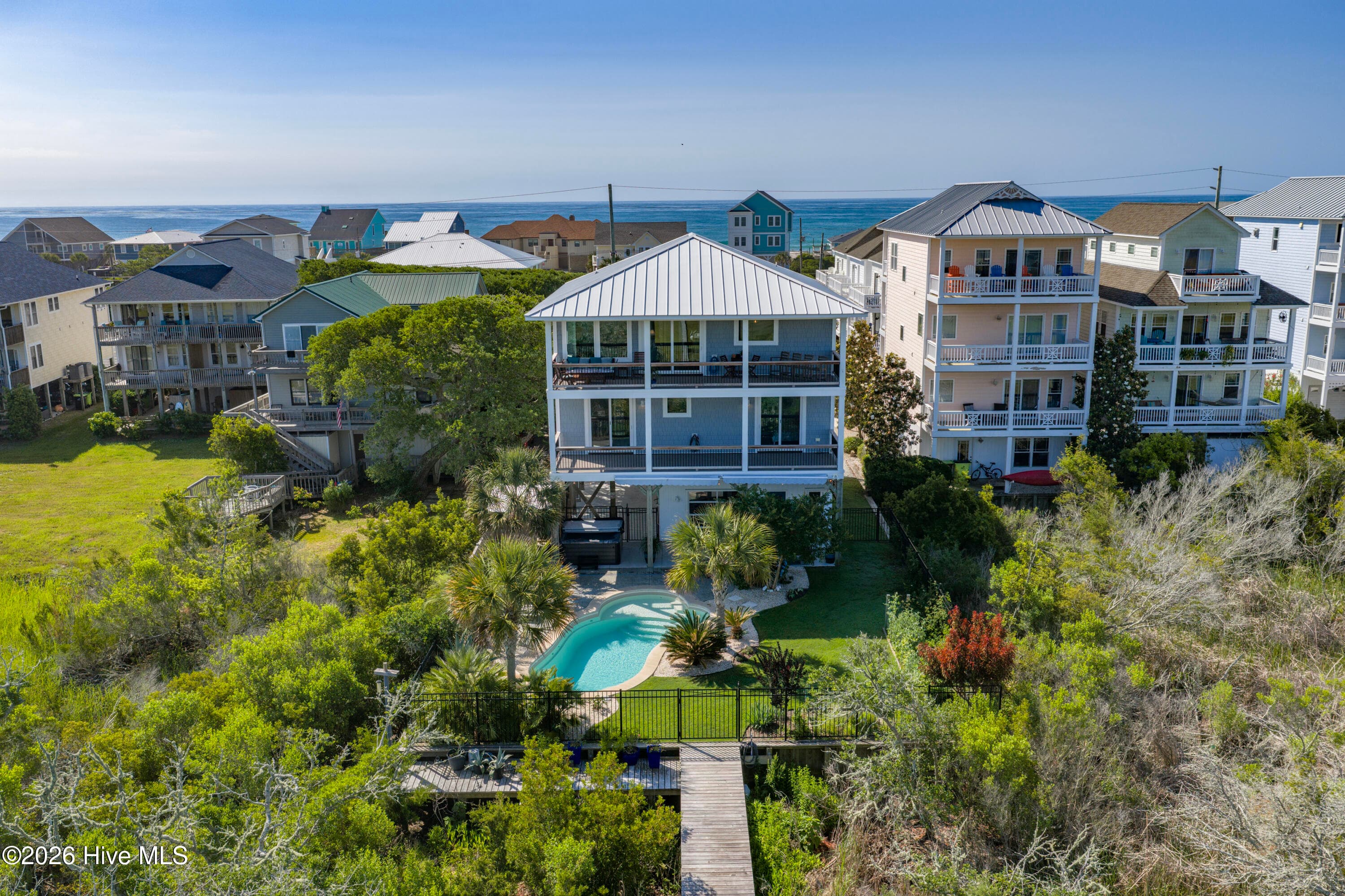 Exterior of 1207 S Topsail Drive, Surf City, NC 28445