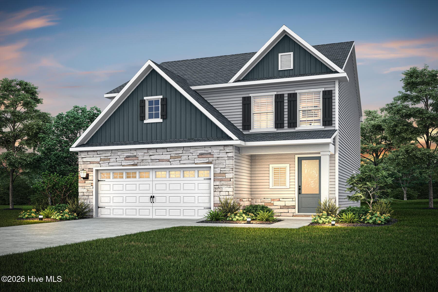 Front of 168 S Umbrella Palm Drive, Hampstead, NC 28443