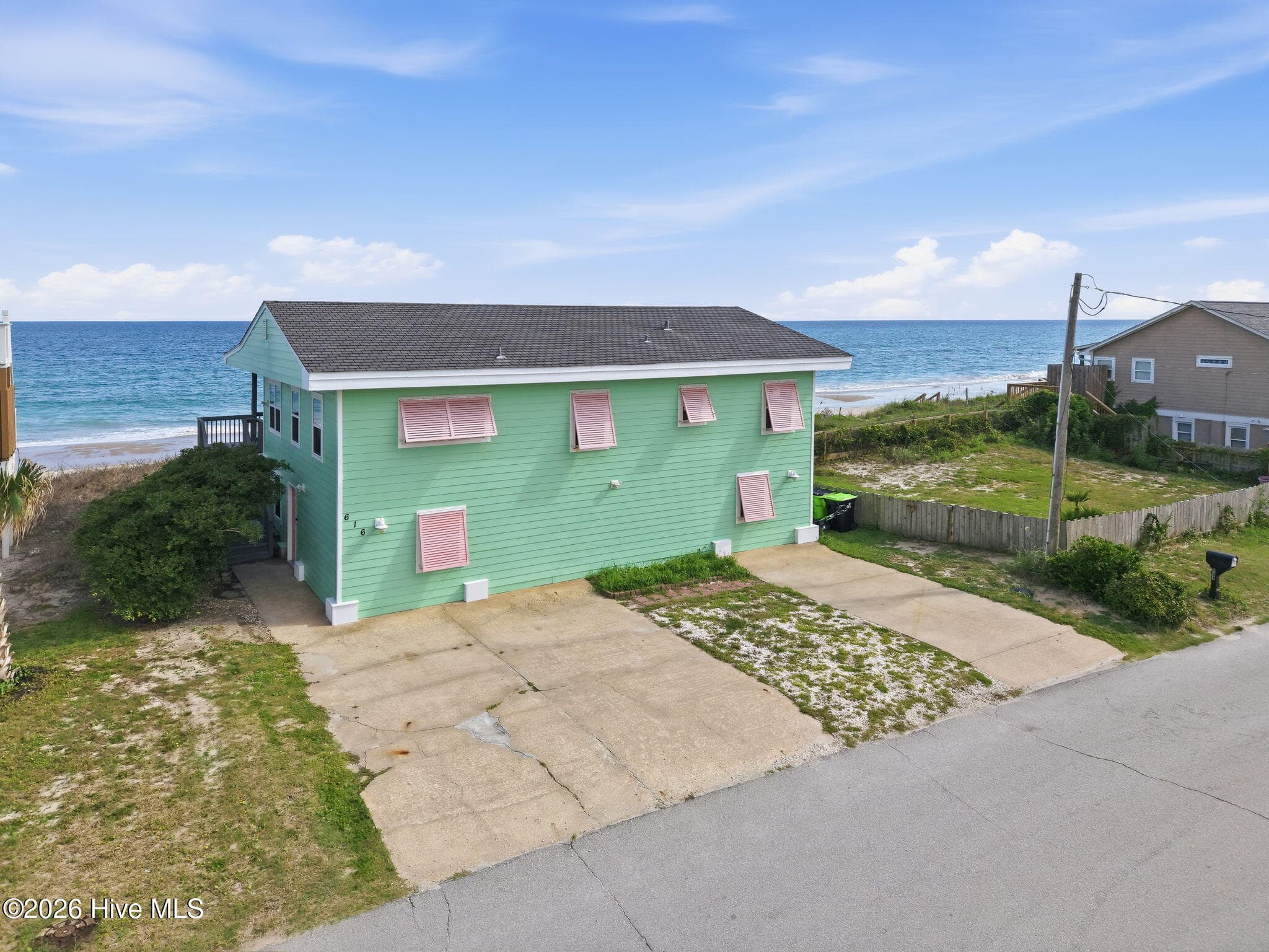 Exterior of 616 N Shore Drive, Surf City, NC 28445