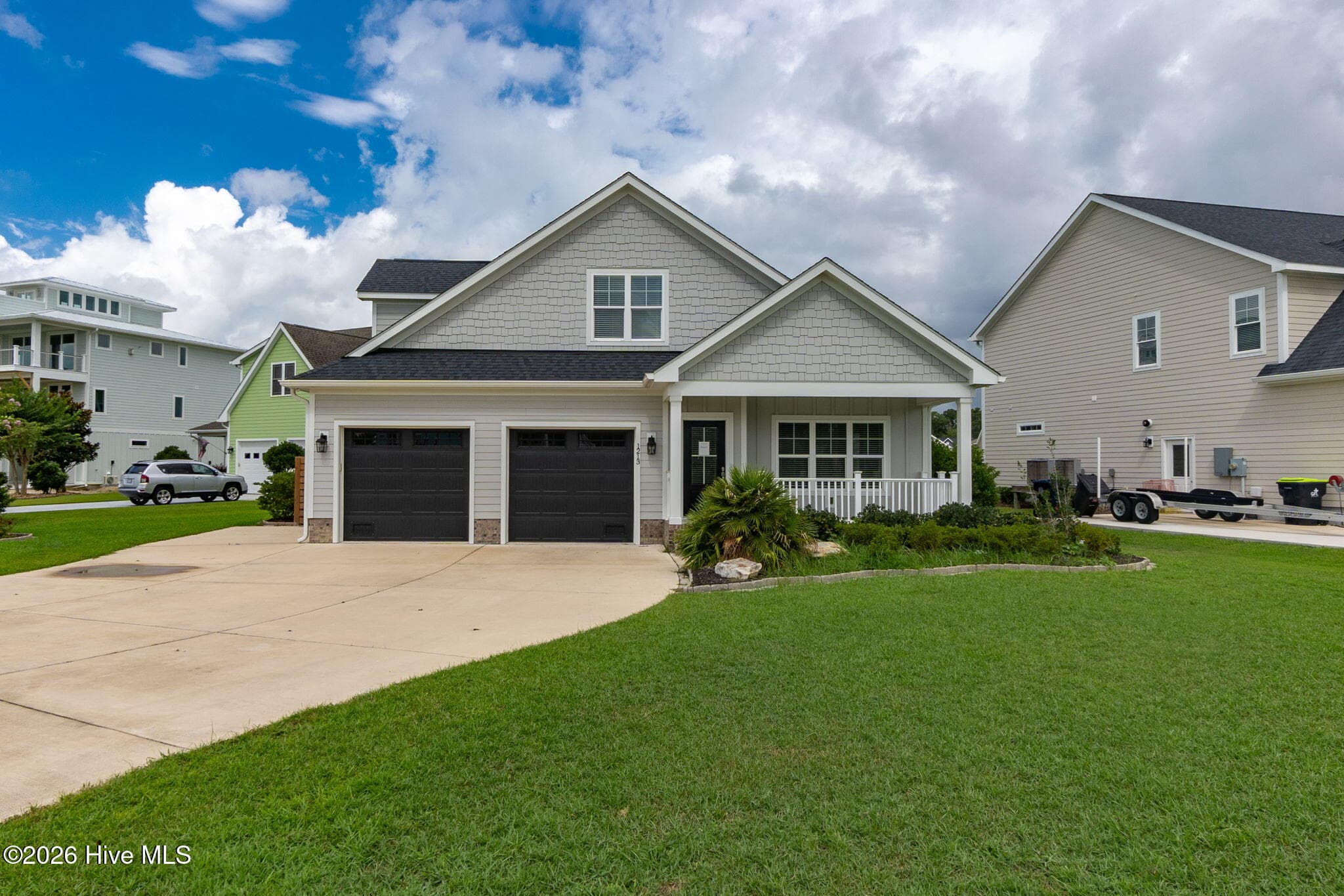 Exterior of 1213 Lantern Way, Morehead City, NC 28557