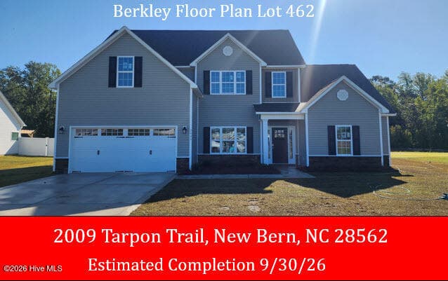 Front of 2009 Tarpon Trail, New Bern, NC 28562
