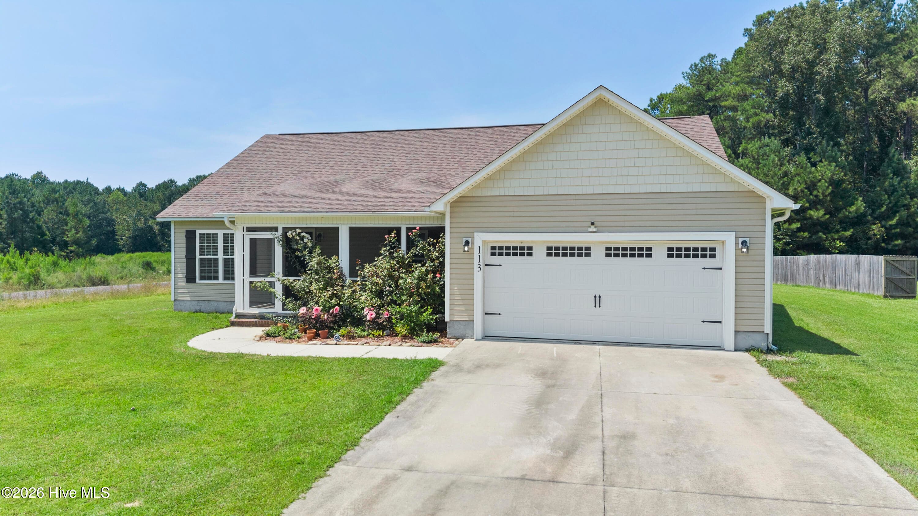 Front of 113 Quail Hollow Drive, Jacksonville, NC 28540
