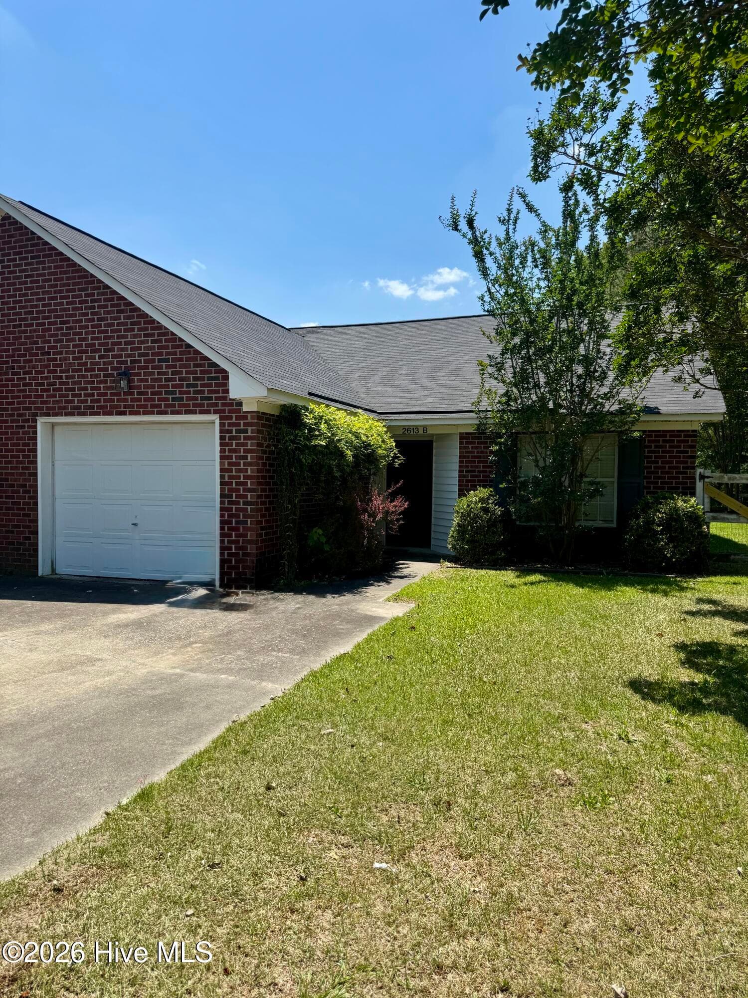 Front of 2613 Richard Drive B, Greenville, NC 27834