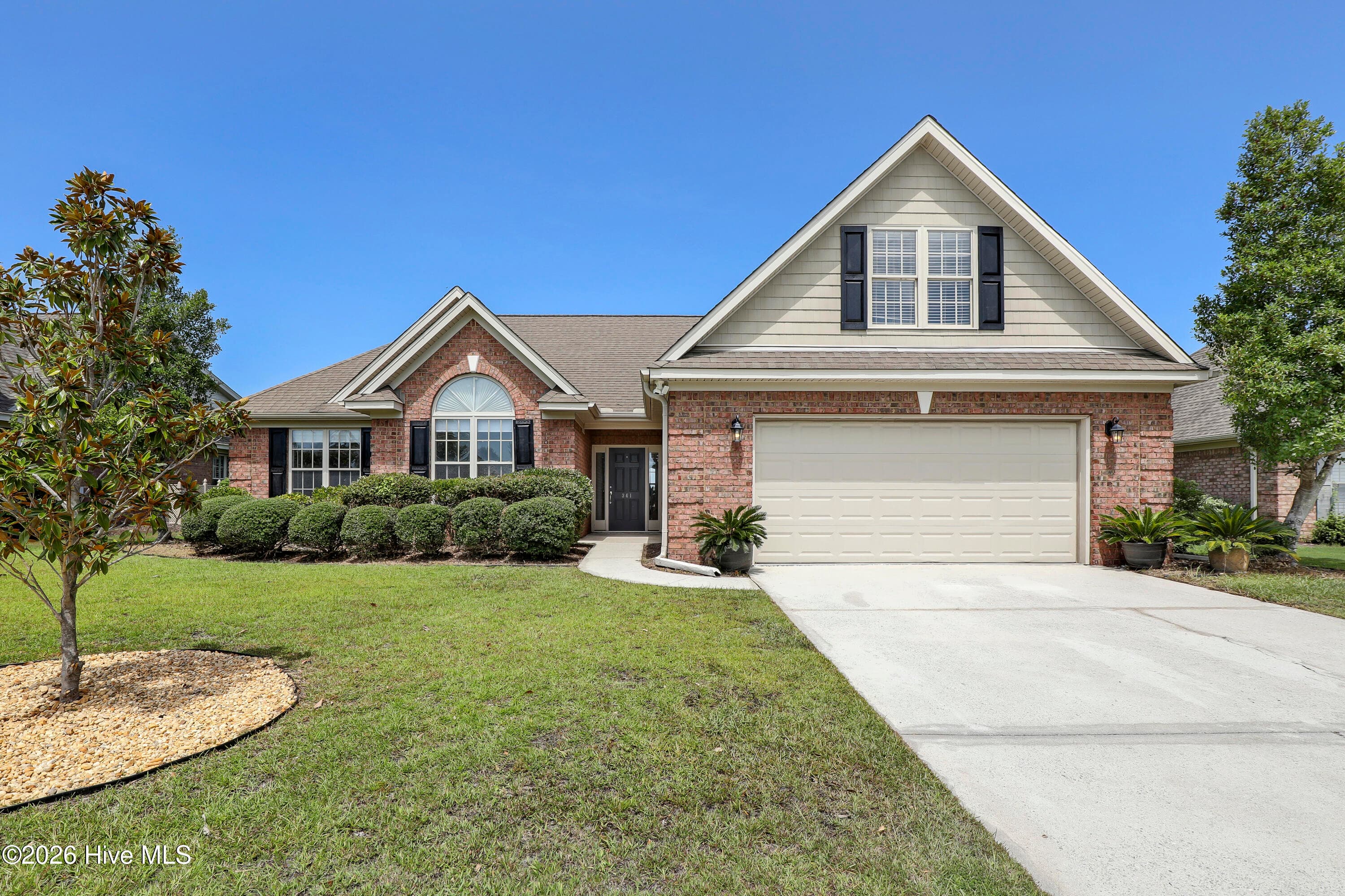 Exterior of 341 Highlands Drive, Hampstead, NC 28443