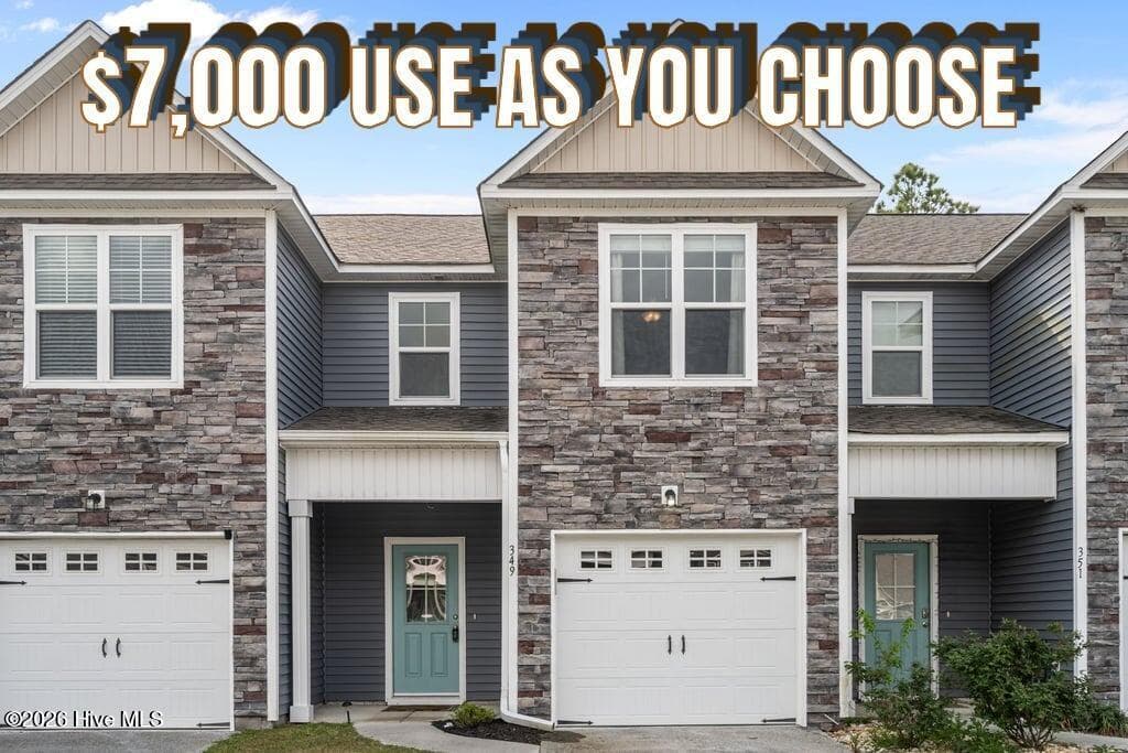 Front of 349 S Stingray Lane, Sneads Ferry, NC 28460