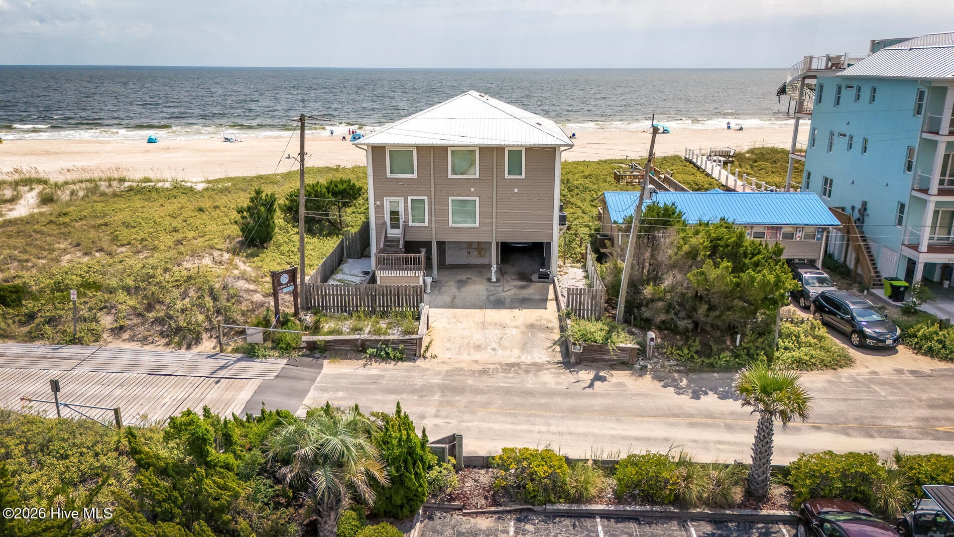 Front of 1818 Canal Drive, Carolina Beach, NC 28428