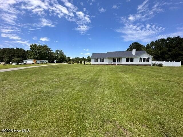 Front of 22 Old Mill Road, Willard, NC 28478