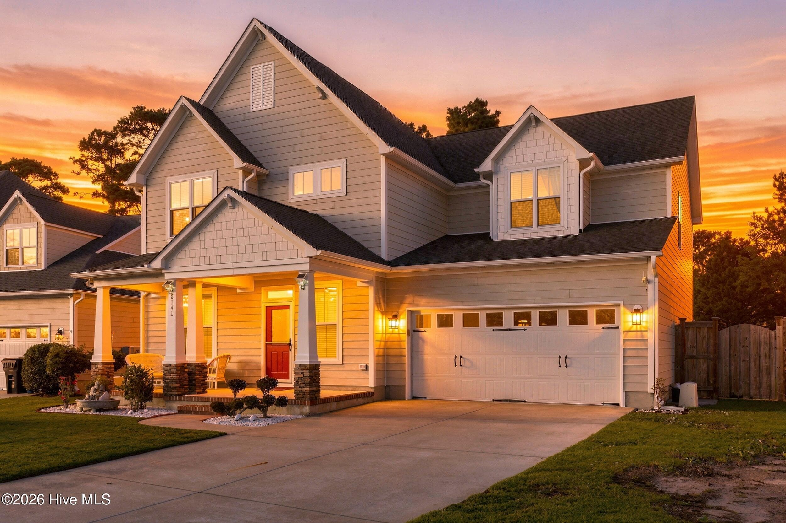 Exterior of 5141 Laurenbridge Lane, Wilmington, NC 28409