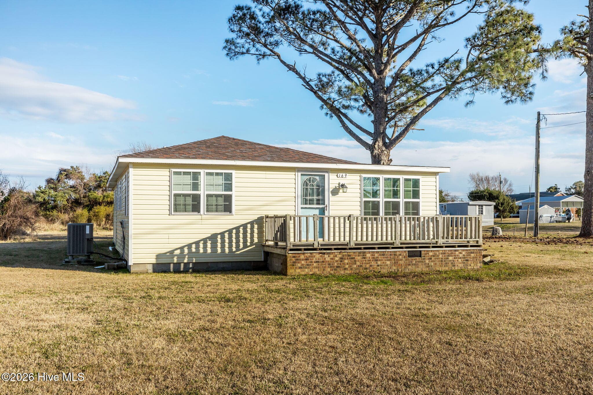 Front of 169 Lucille Lewis Drive, Marshallberg, NC 28553