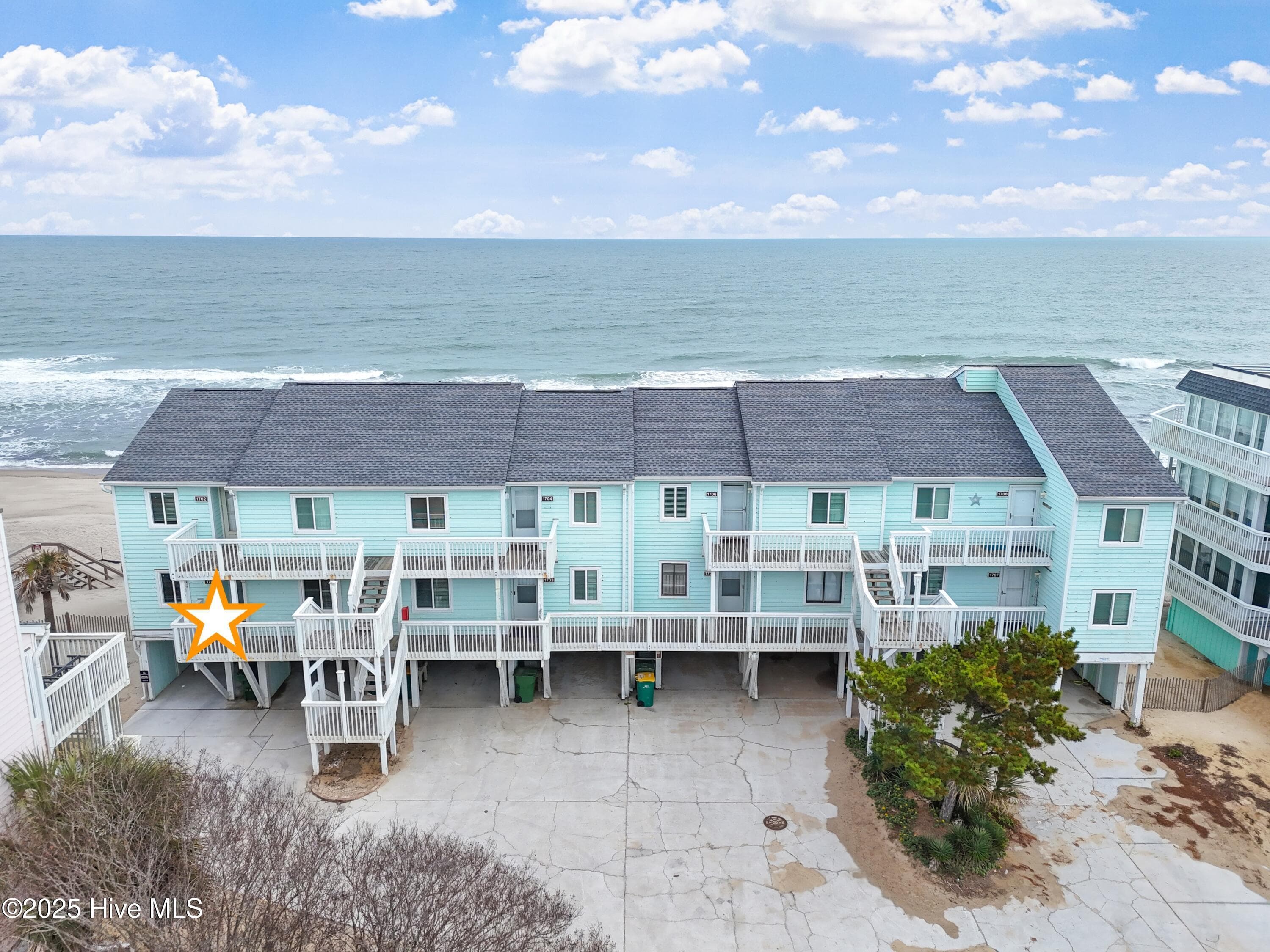 Front of 1701 Sand Dollar Court, Kure Beach, NC 28449