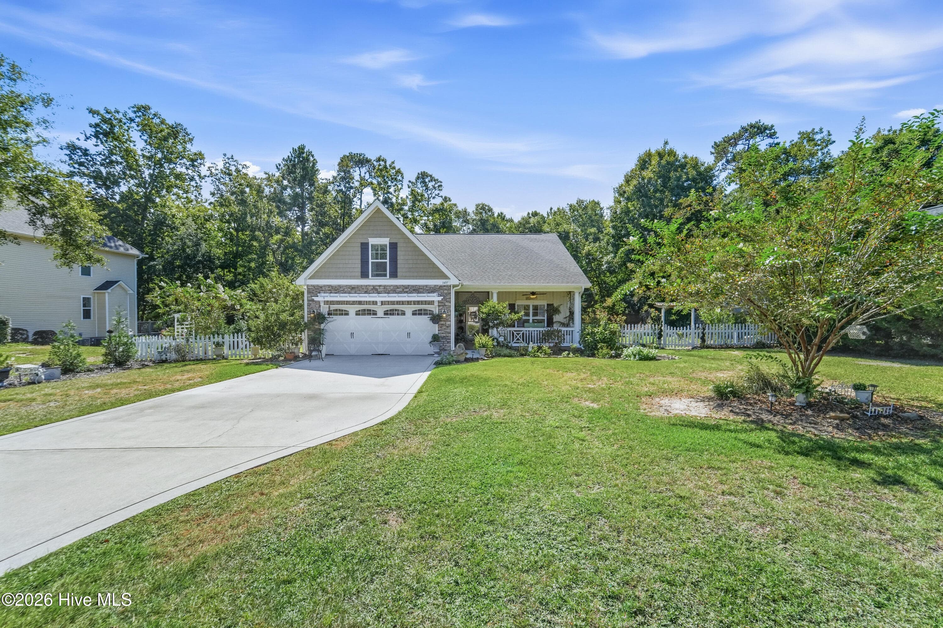 Exterior of 1407 Chadwick Shores Drive, Sneads Ferry, NC 28460