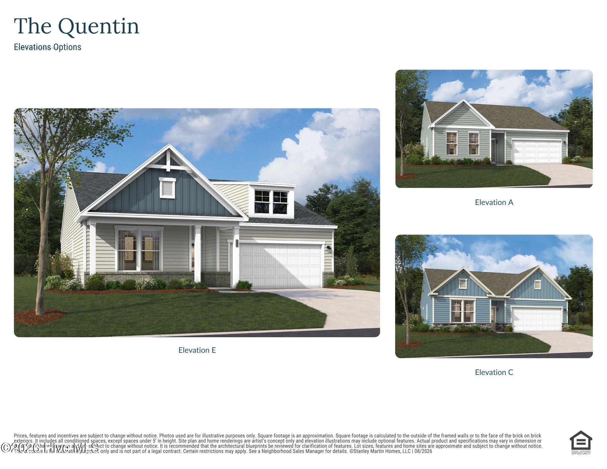 Exterior of 1029 American Egret Way, Morehead City, NC 28557
