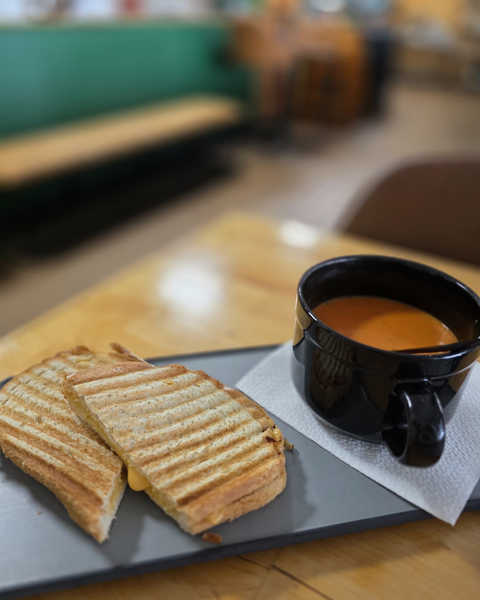 Artisan toast at Blend Cafe in Jacksonville NC
