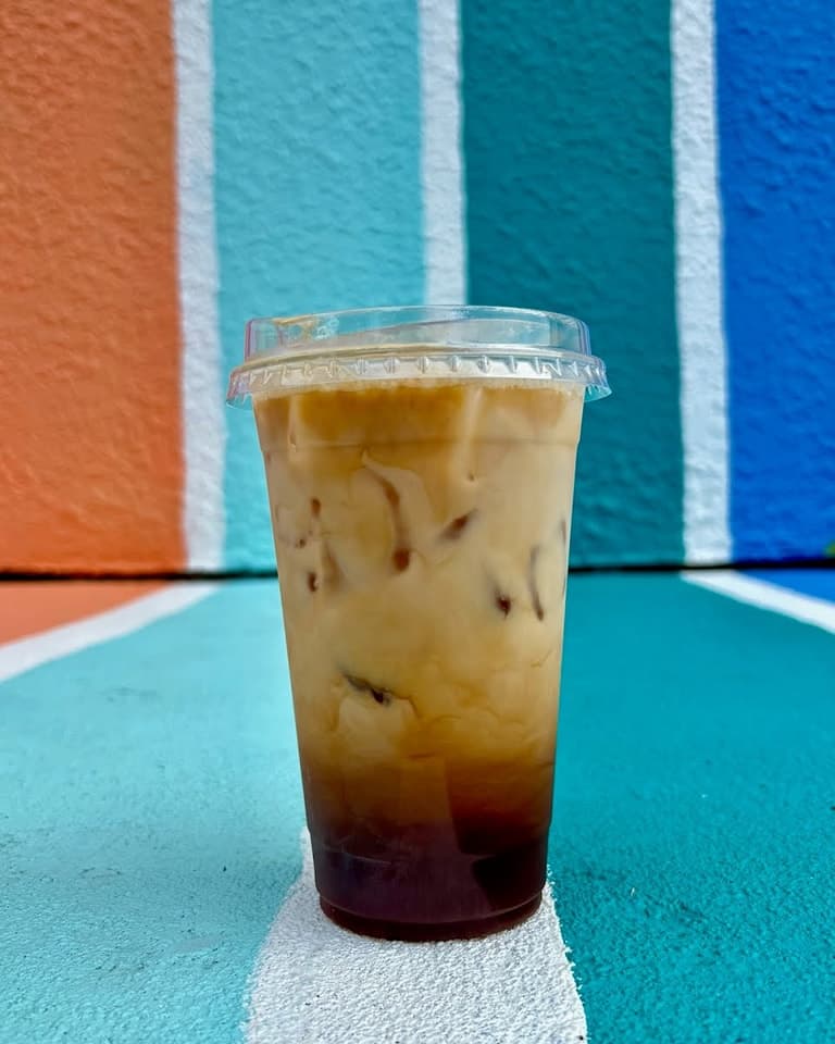 Cold brew at Blend Cafe in Jacksonville NC
