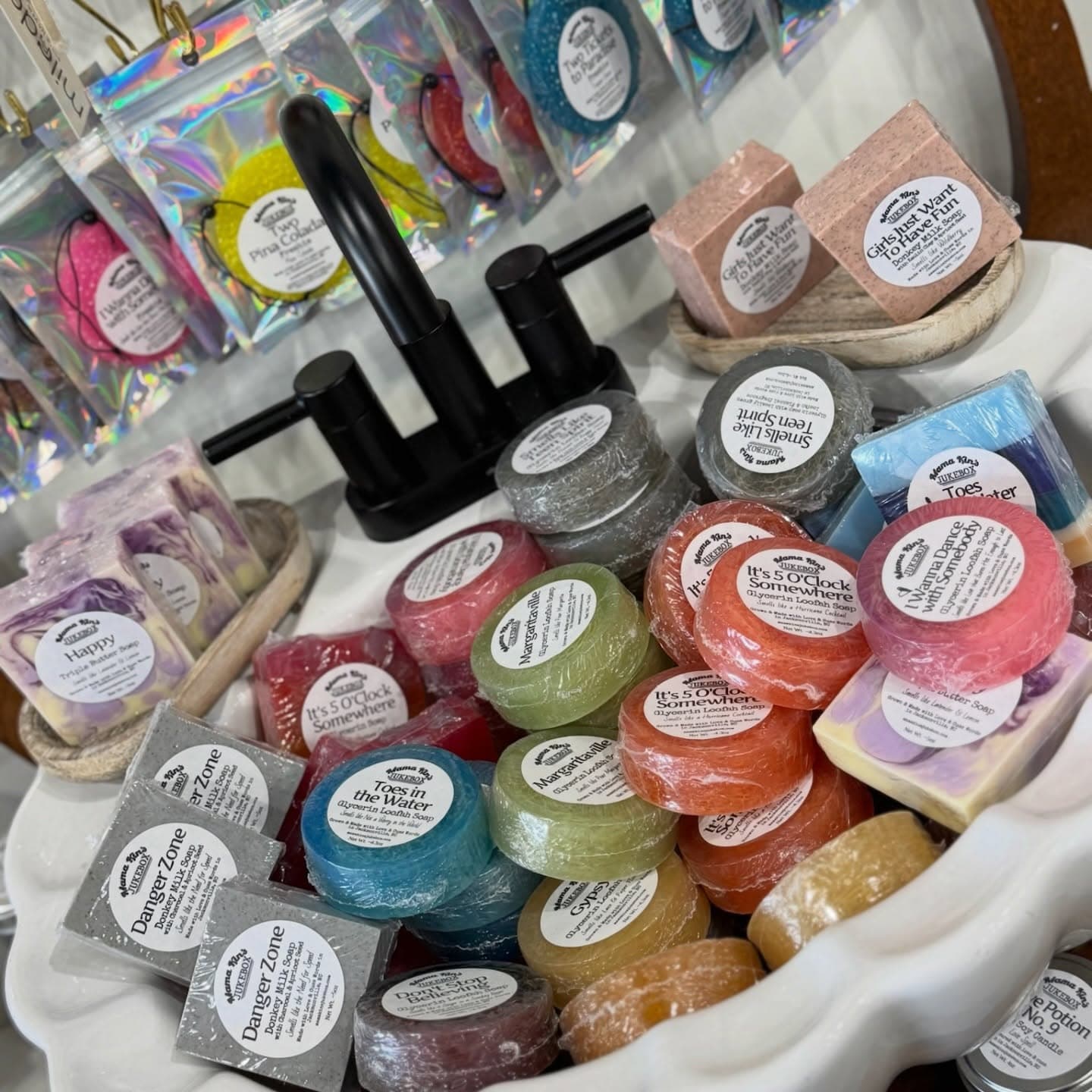 Boutique products at Miladas in Jacksonville NC