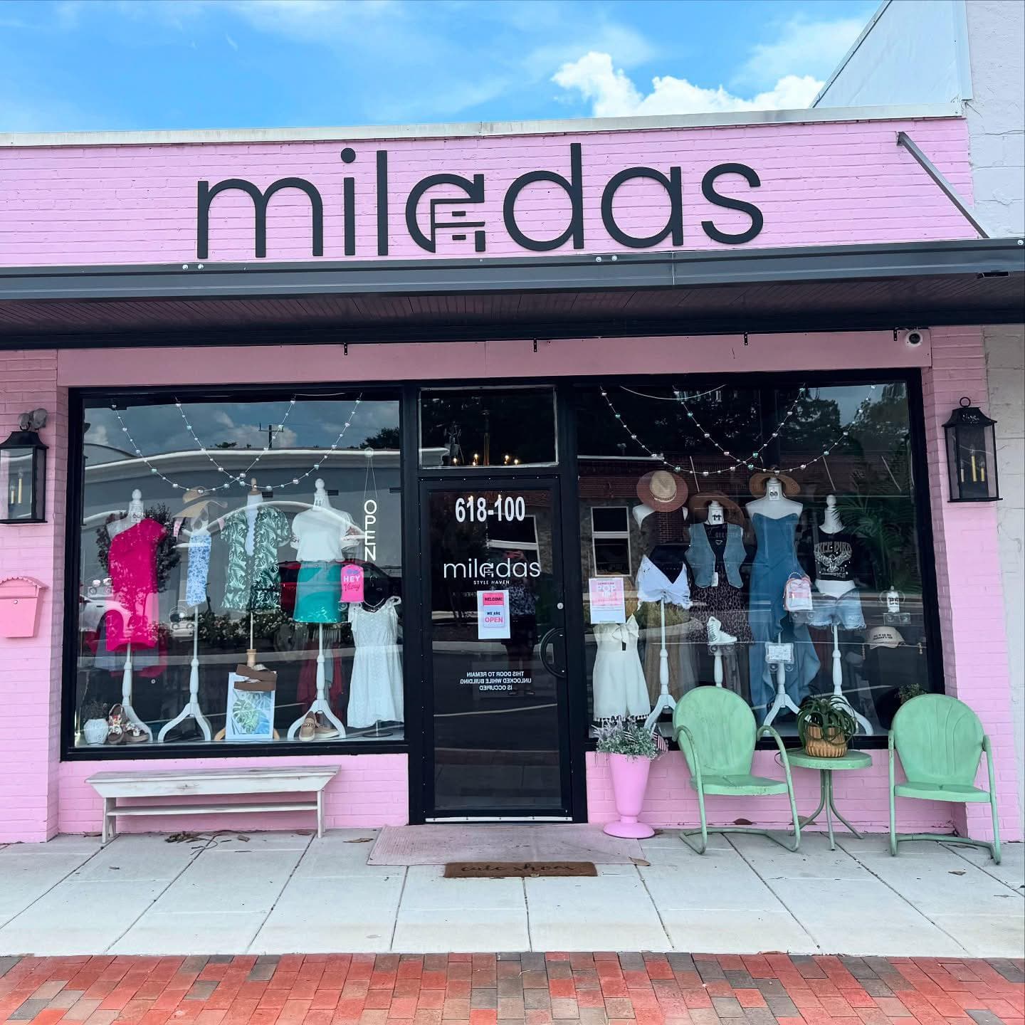 Miladas Boutique in downtown Jacksonville NC