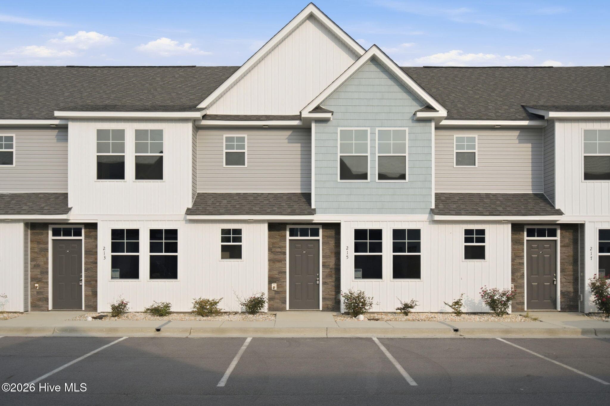Front of 215 Sandy Cove Lane, Sneads Ferry, NC 28460