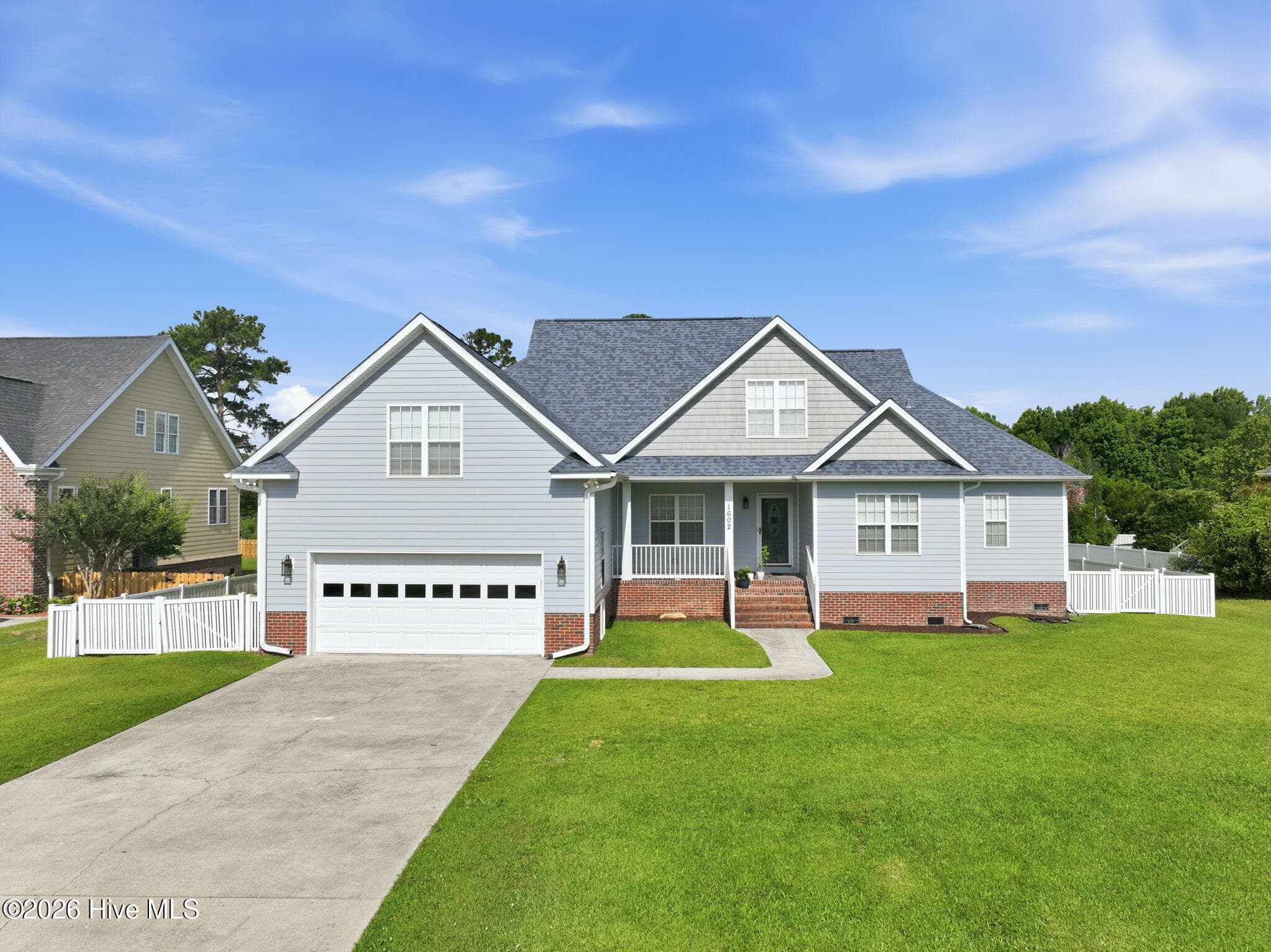 Exterior of 1602 Ivory Gull Drive, Morehead City, NC 28557